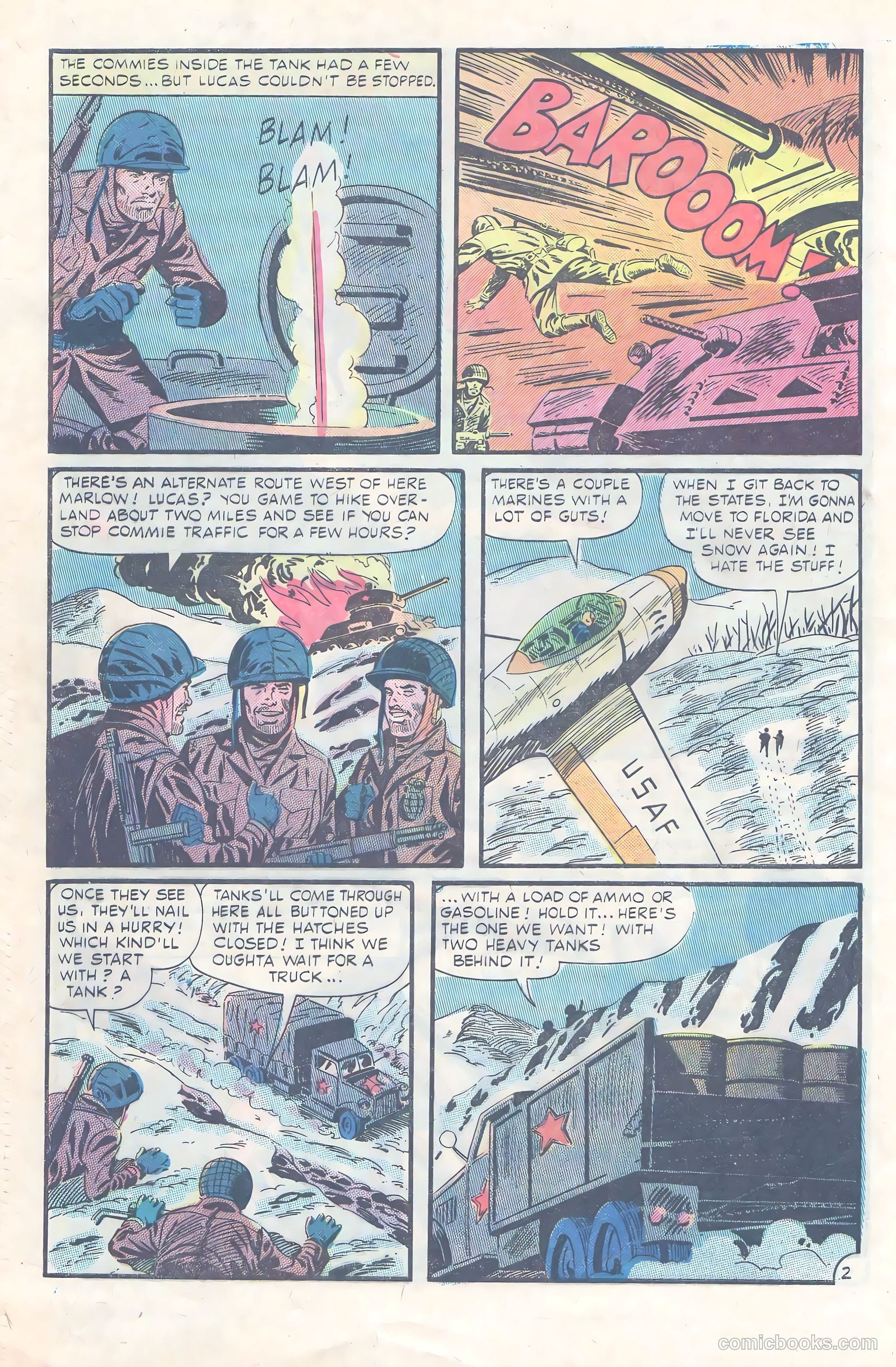 Special War Series #1 (1965) — page 32 of 36