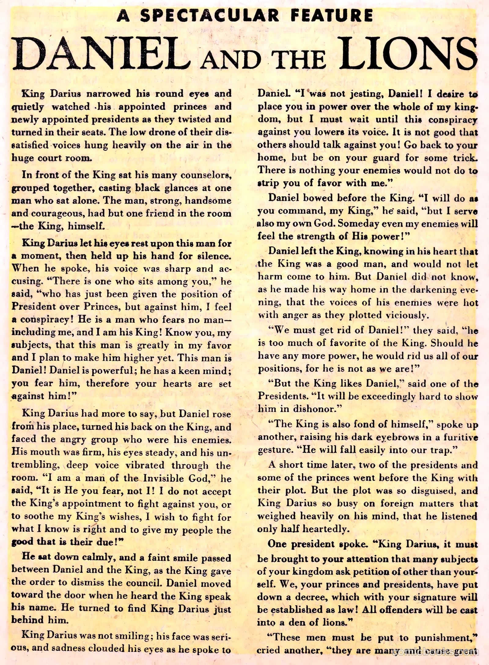 Spectacular Features Magazine #11 (1950) — page 31 of 36