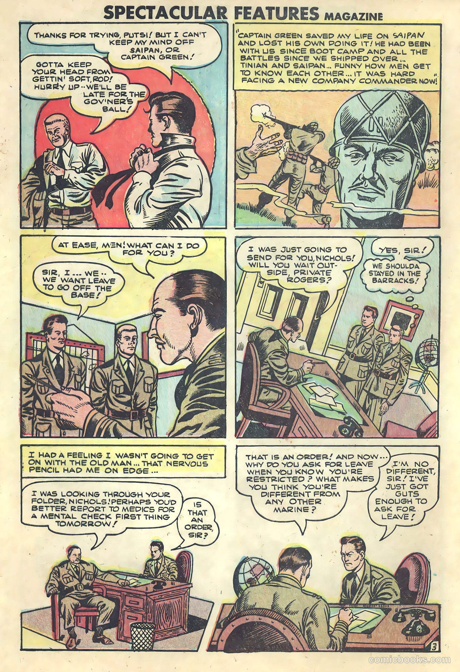 Spectacular Features Magazine #12 (1950) — page 4 of 36