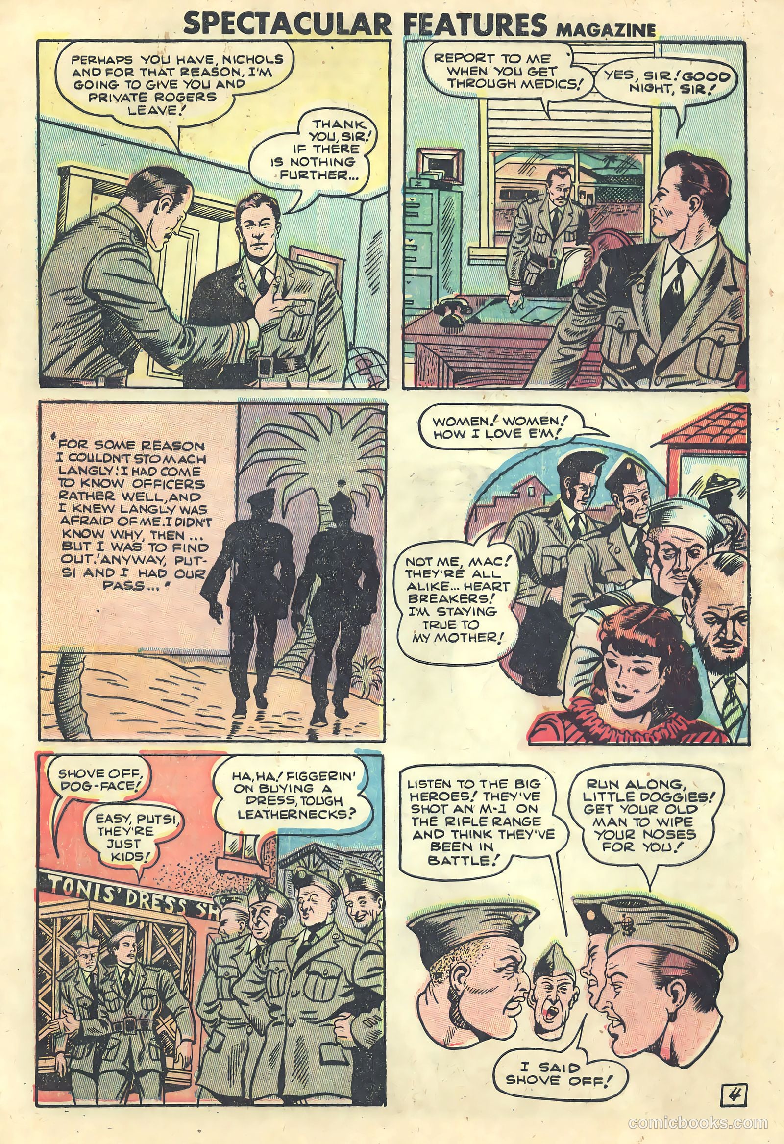 Spectacular Features Magazine #12 (1950) — page 5 of 36