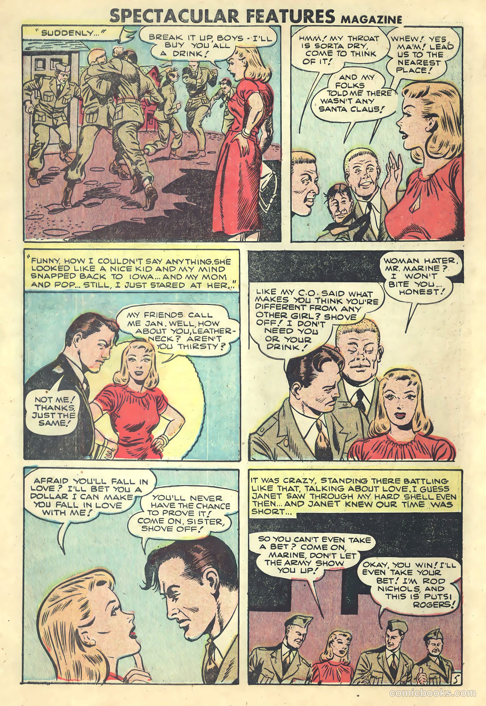 Spectacular Features Magazine #12 (1950) — page 6 of 36