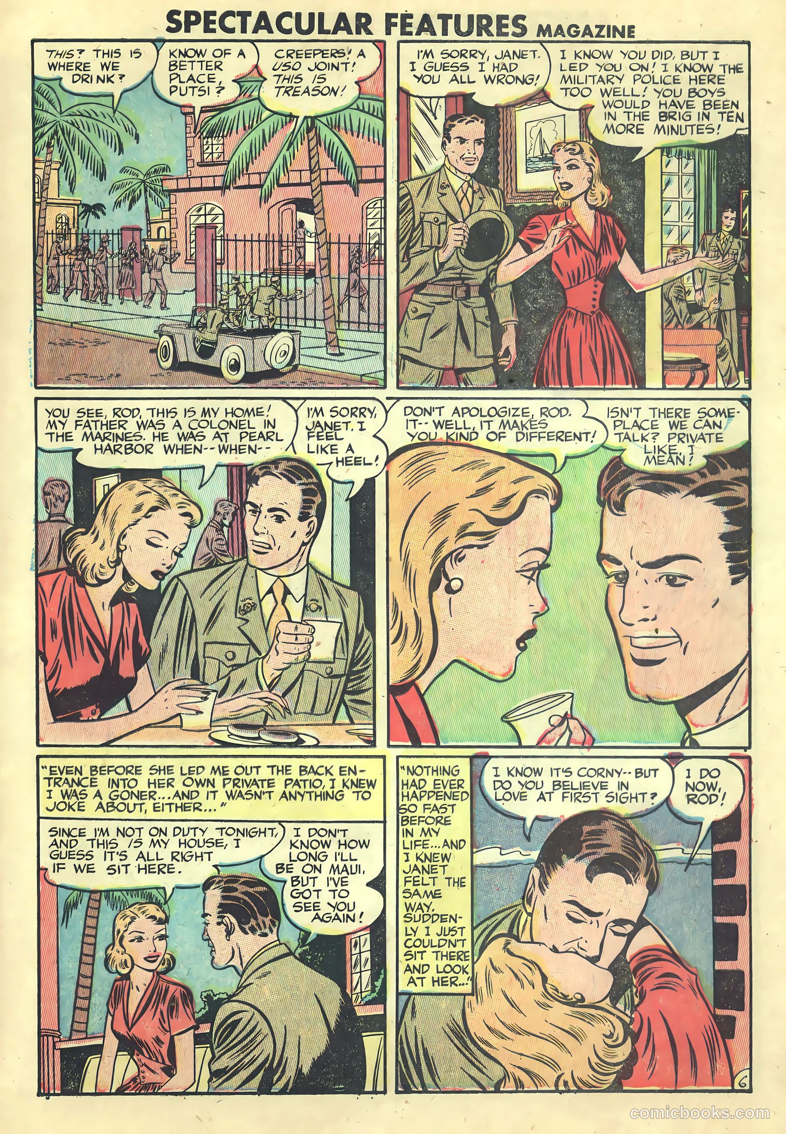 Spectacular Features Magazine #12 (1950) — page 7 of 36