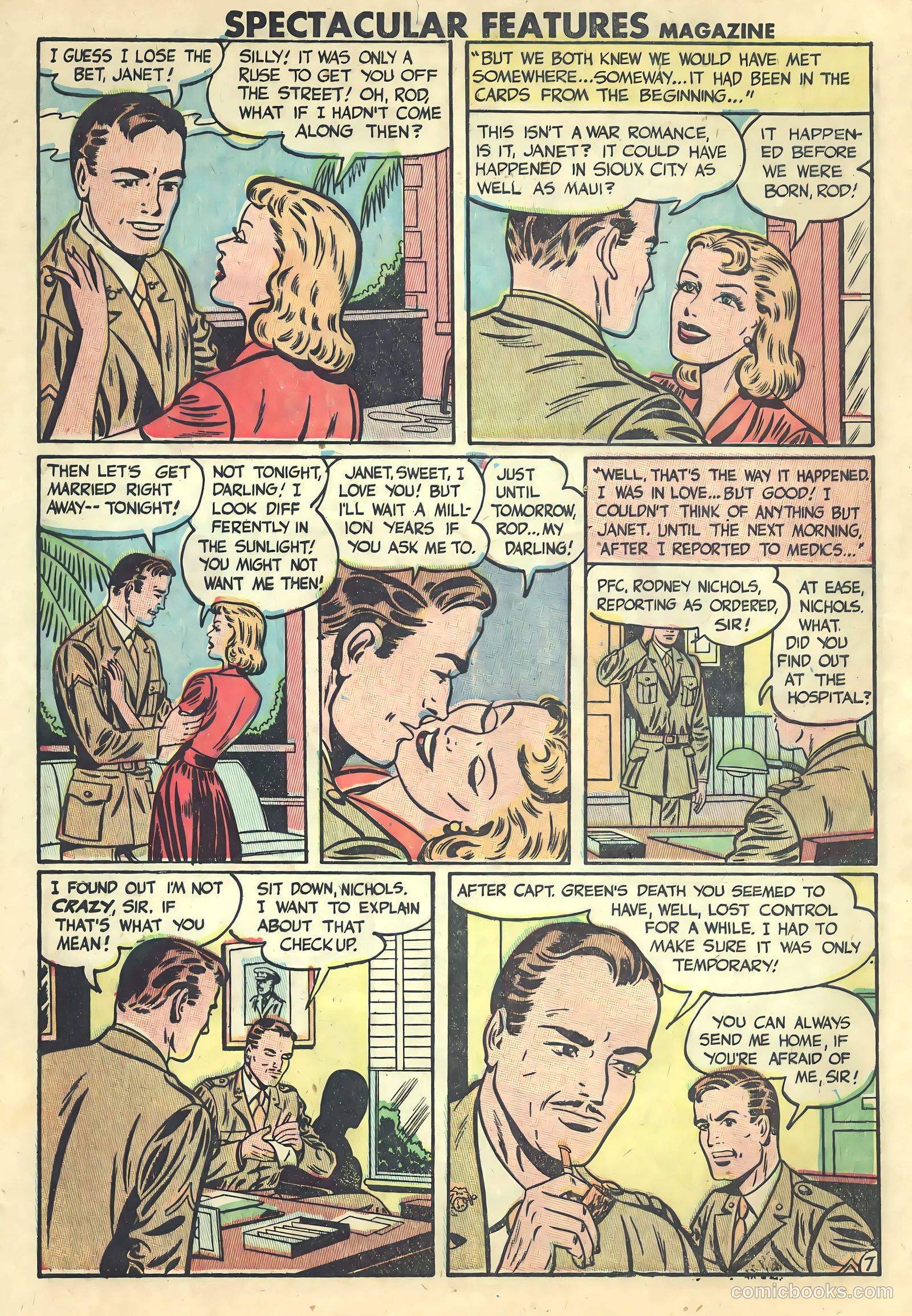 Spectacular Features Magazine #12 (1950) — page 8 of 36