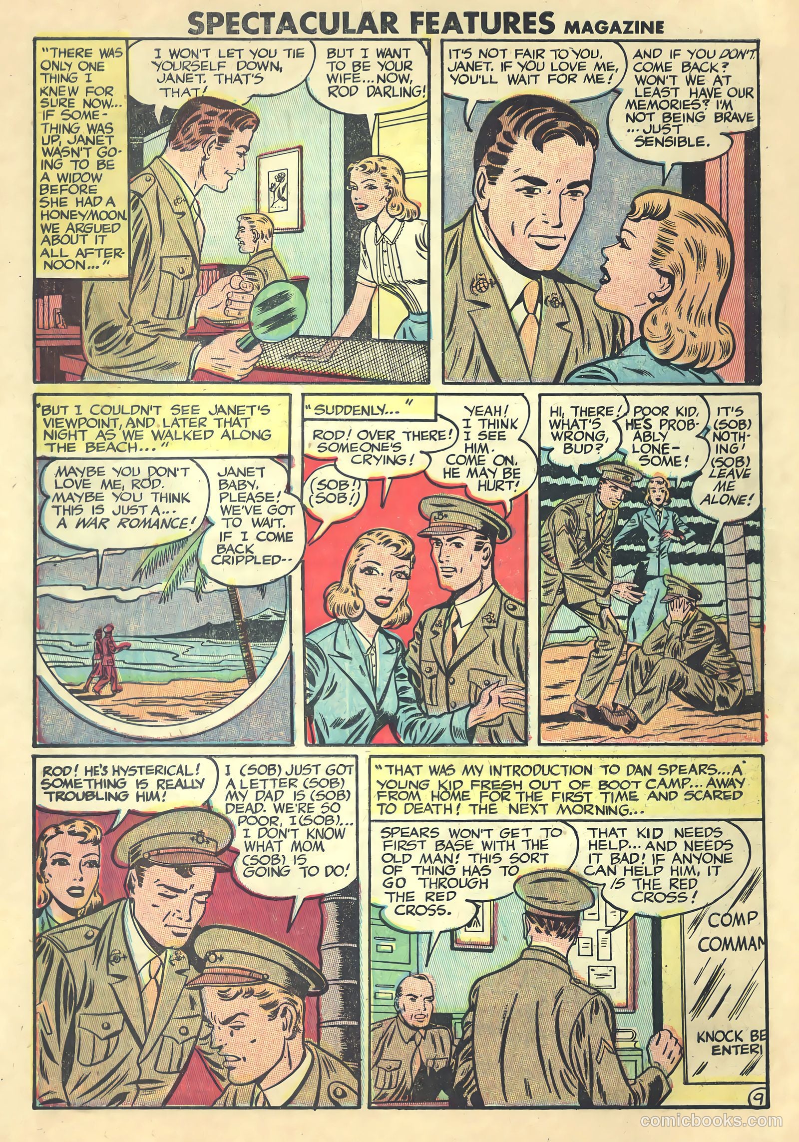 Spectacular Features Magazine #12 (1950) — page 10 of 36