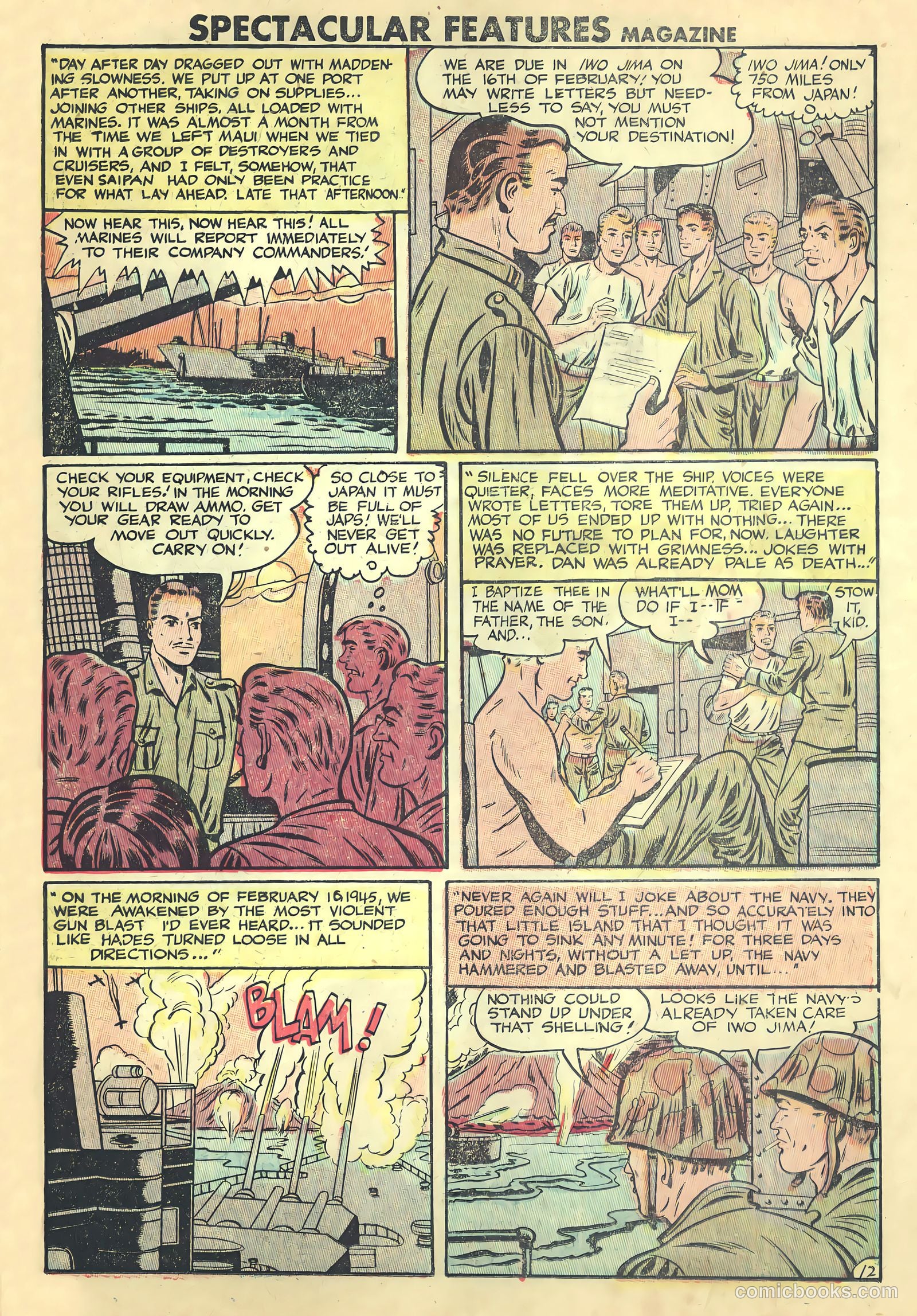 Spectacular Features Magazine #12 (1950) — page 15 of 36