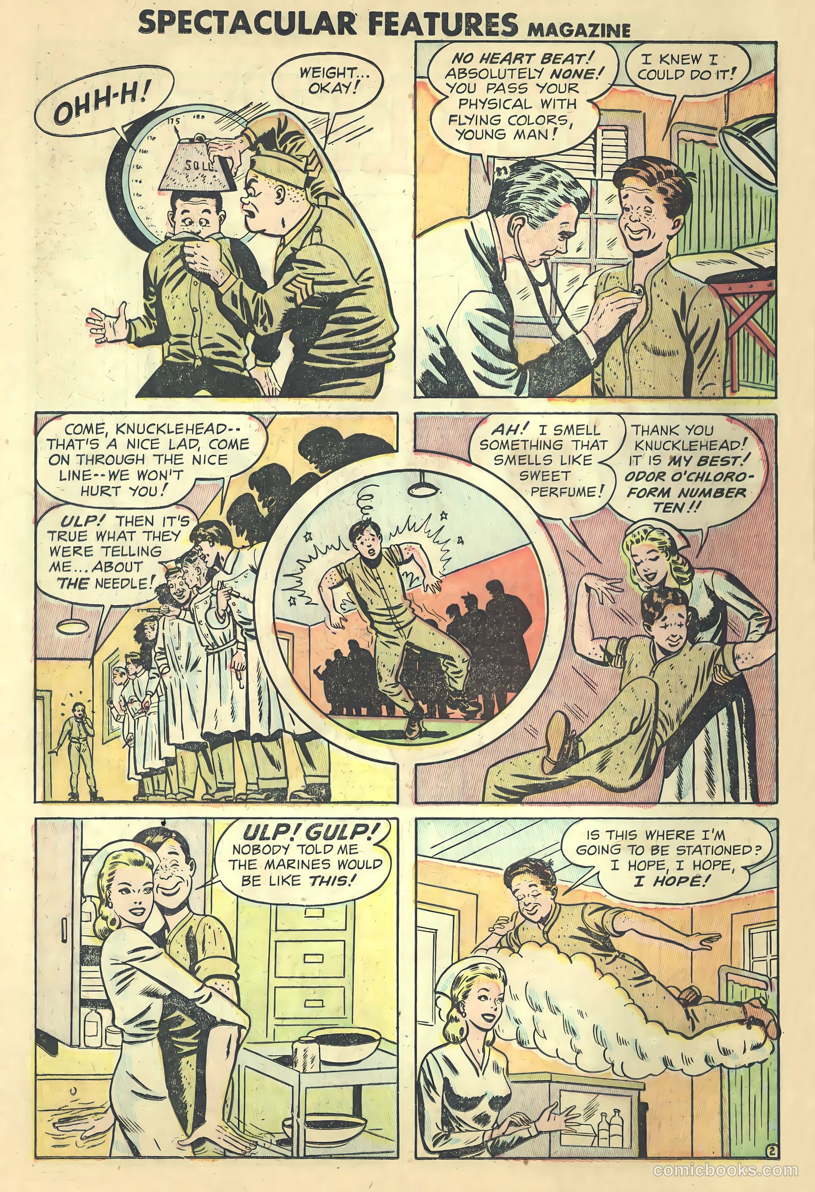 Spectacular Features Magazine #12 (1950) — page 22 of 36