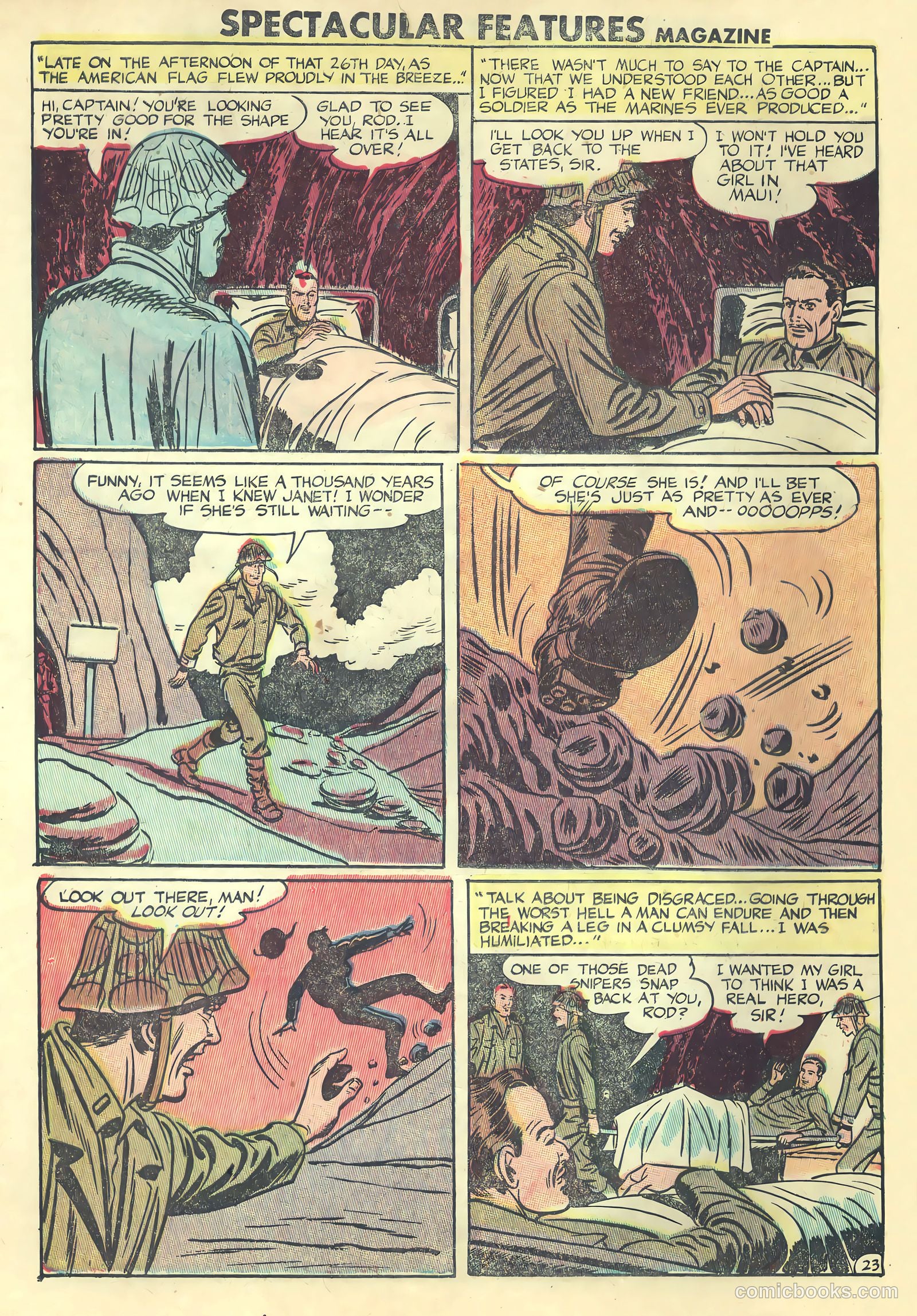 Spectacular Features Magazine #12 (1950) — page 30 of 36