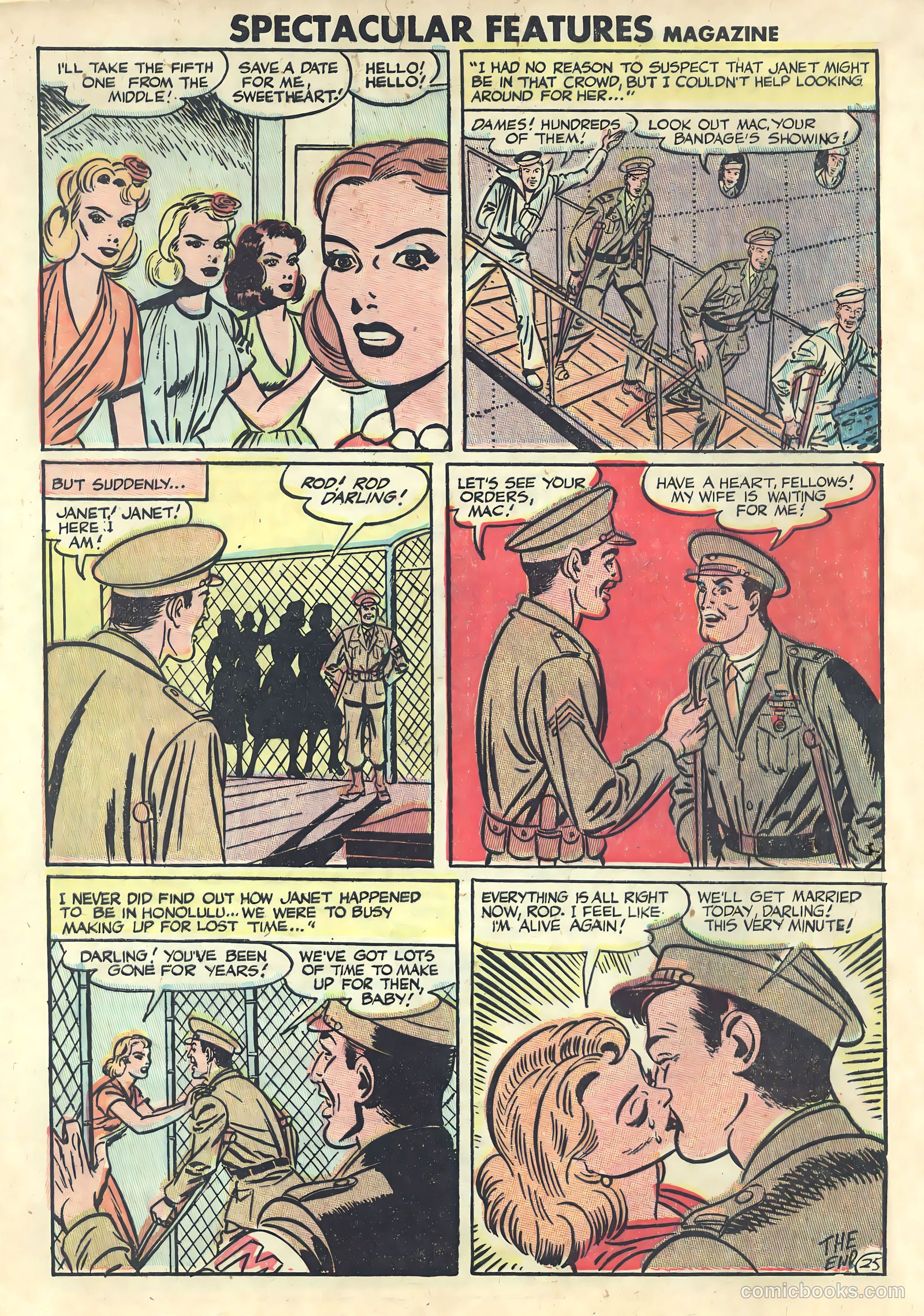 Spectacular Features Magazine #12 (1950) — page 32 of 36