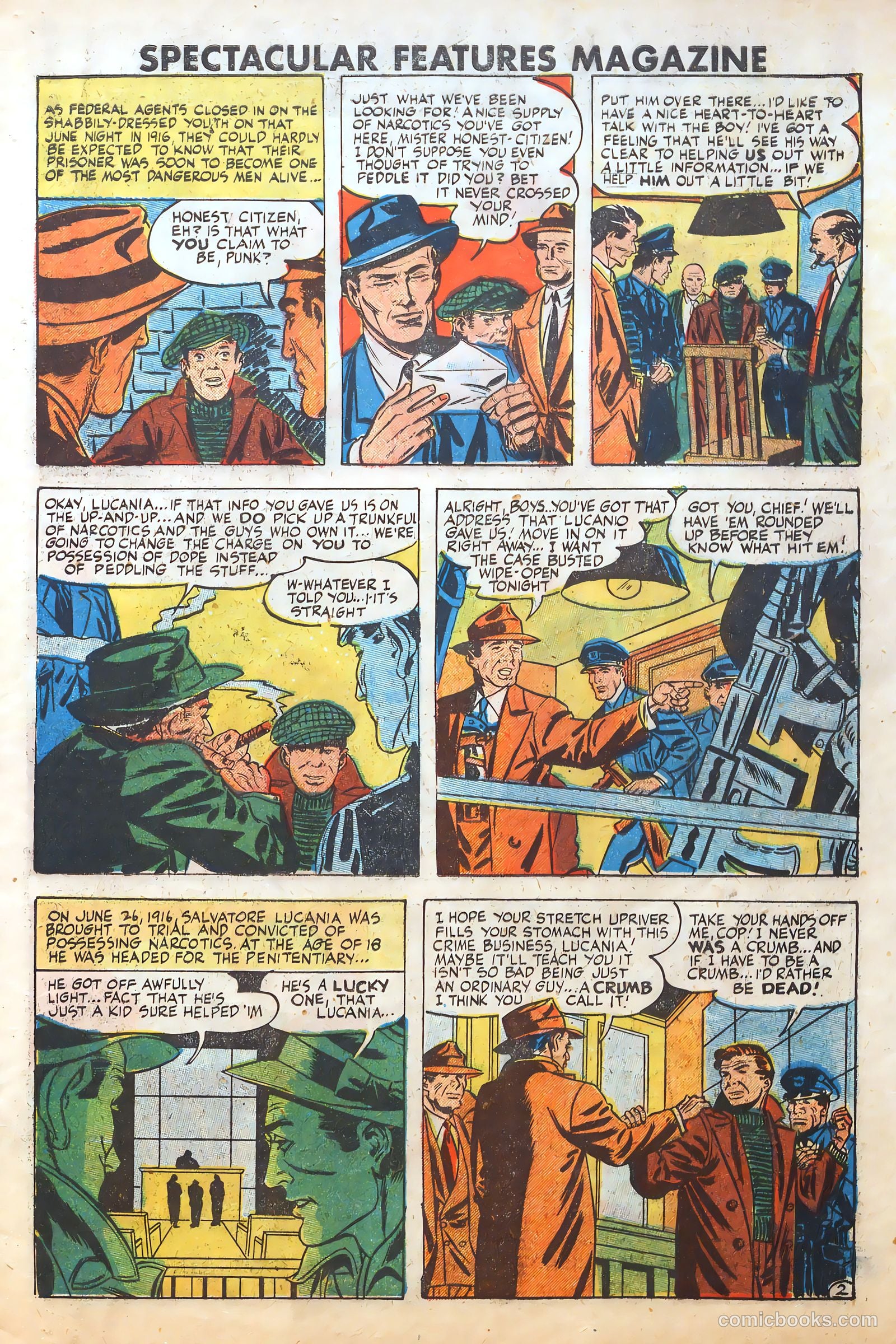 Spectacular Features Magazine #3 (1950) — page 3 of 36