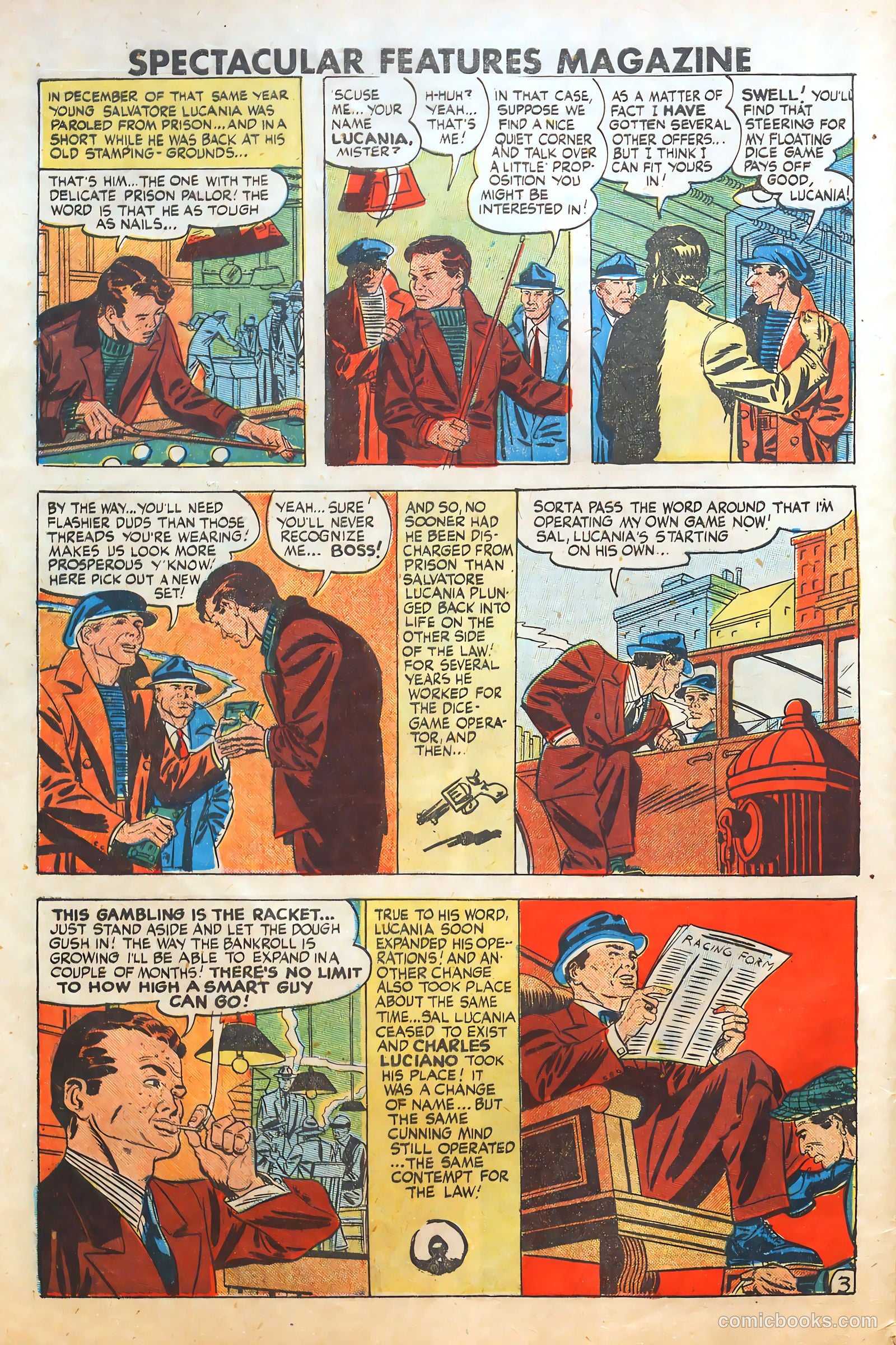 Spectacular Features Magazine #3 (1950) — page 4 of 36