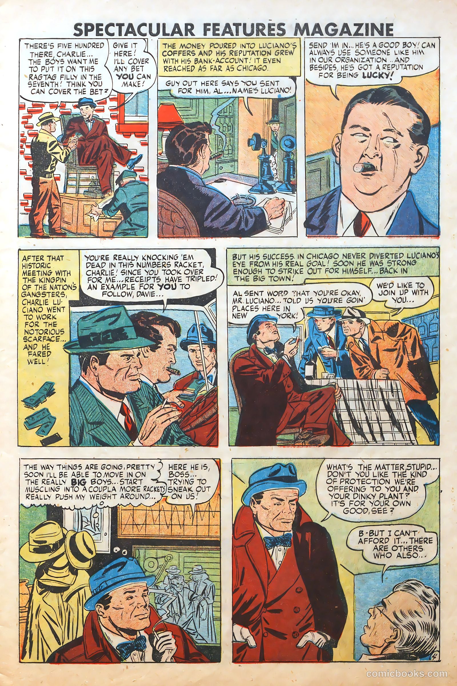 Spectacular Features Magazine #3 (1950) — page 5 of 36
