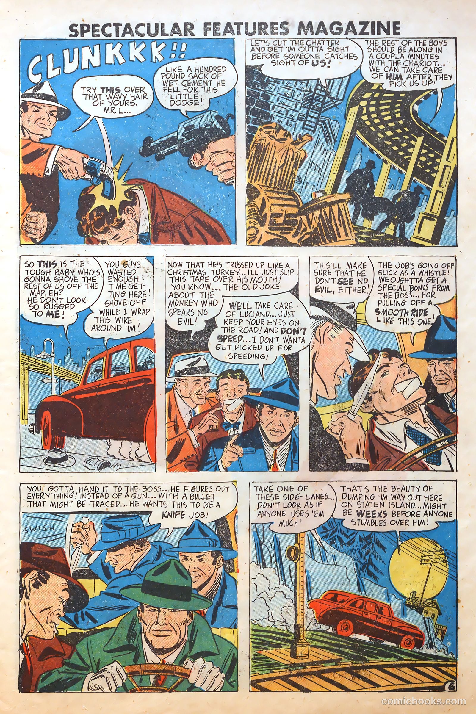 Spectacular Features Magazine #3 (1950) — page 7 of 36
