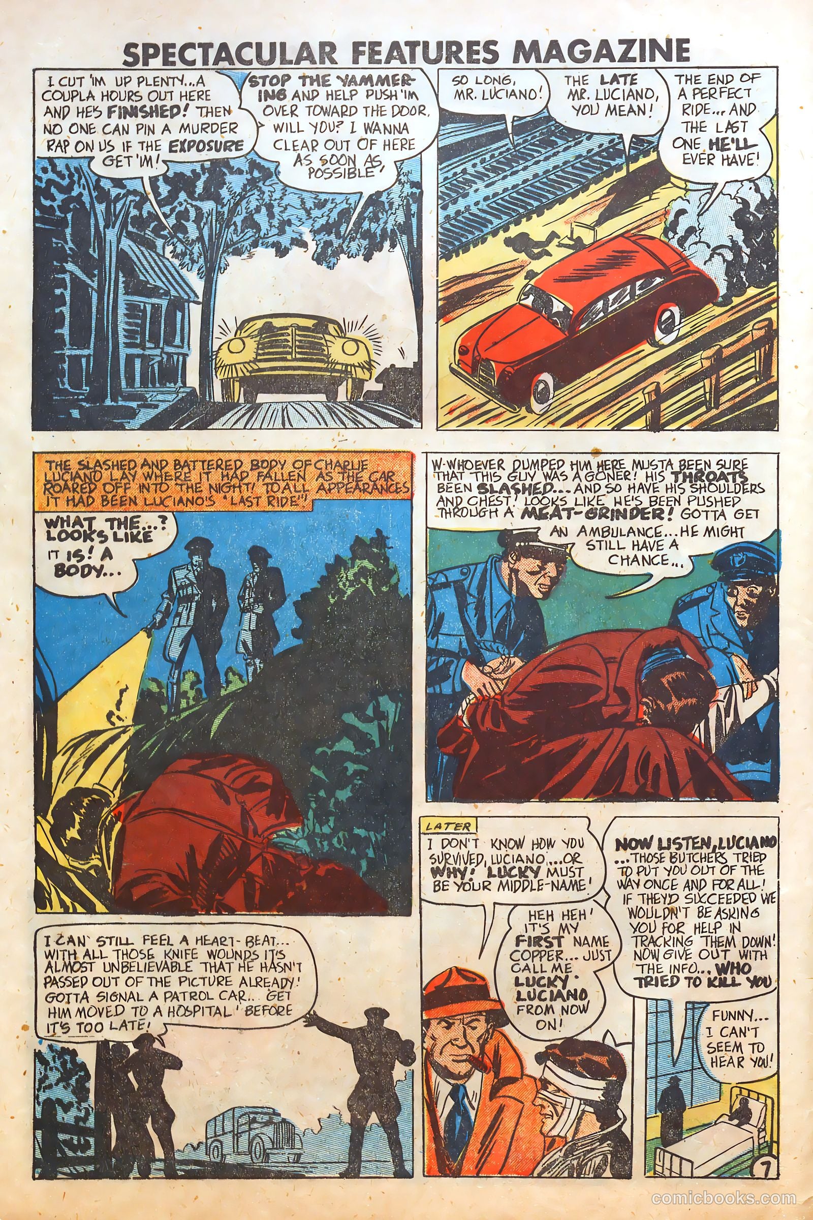 Spectacular Features Magazine #3 (1950) — page 8 of 36