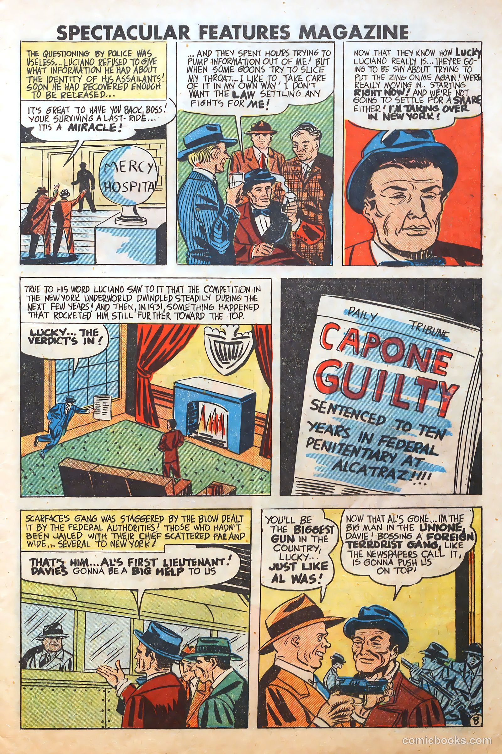 Spectacular Features Magazine #3 (1950) — page 9 of 36