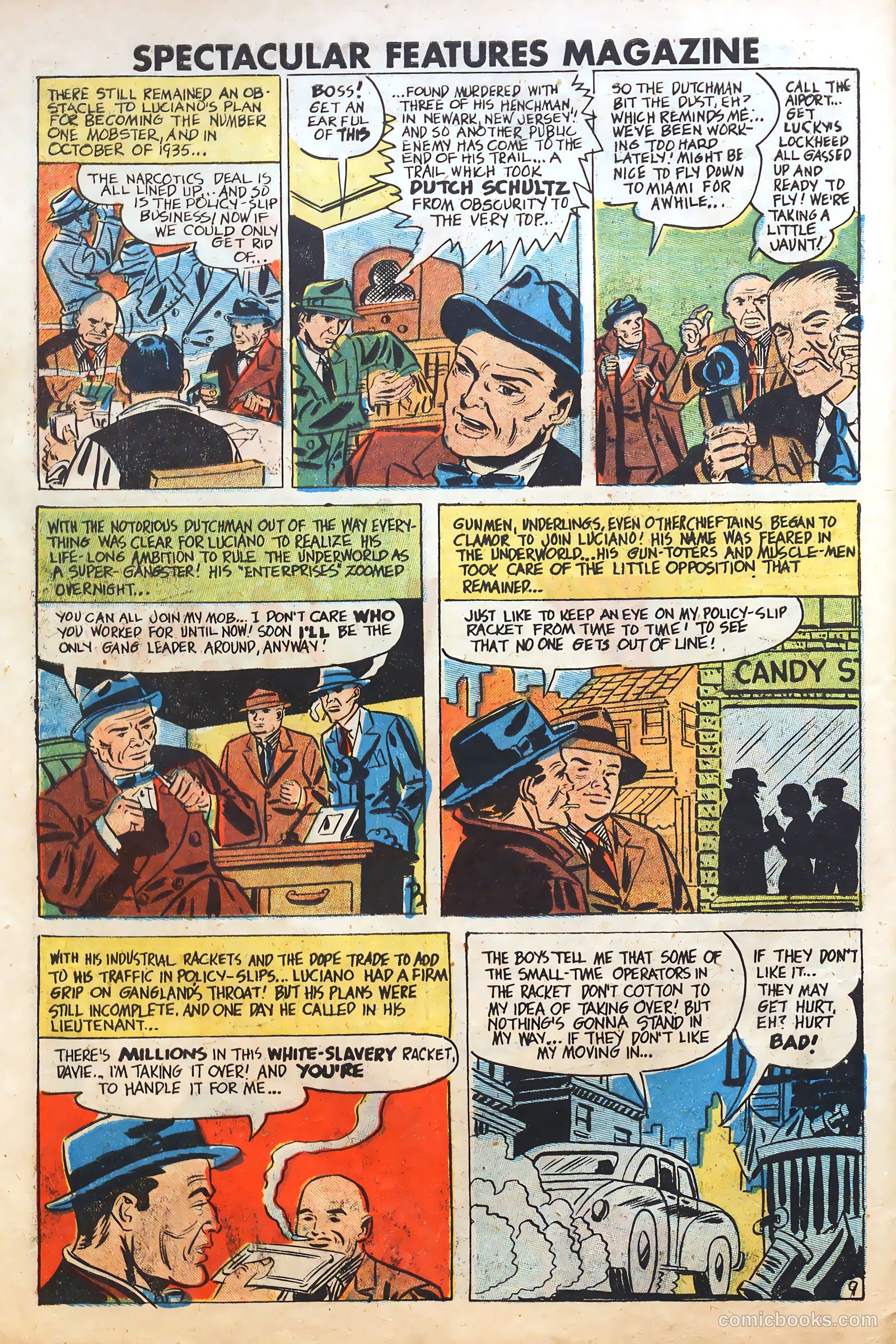 Spectacular Features Magazine #3 (1950) — page 10 of 36