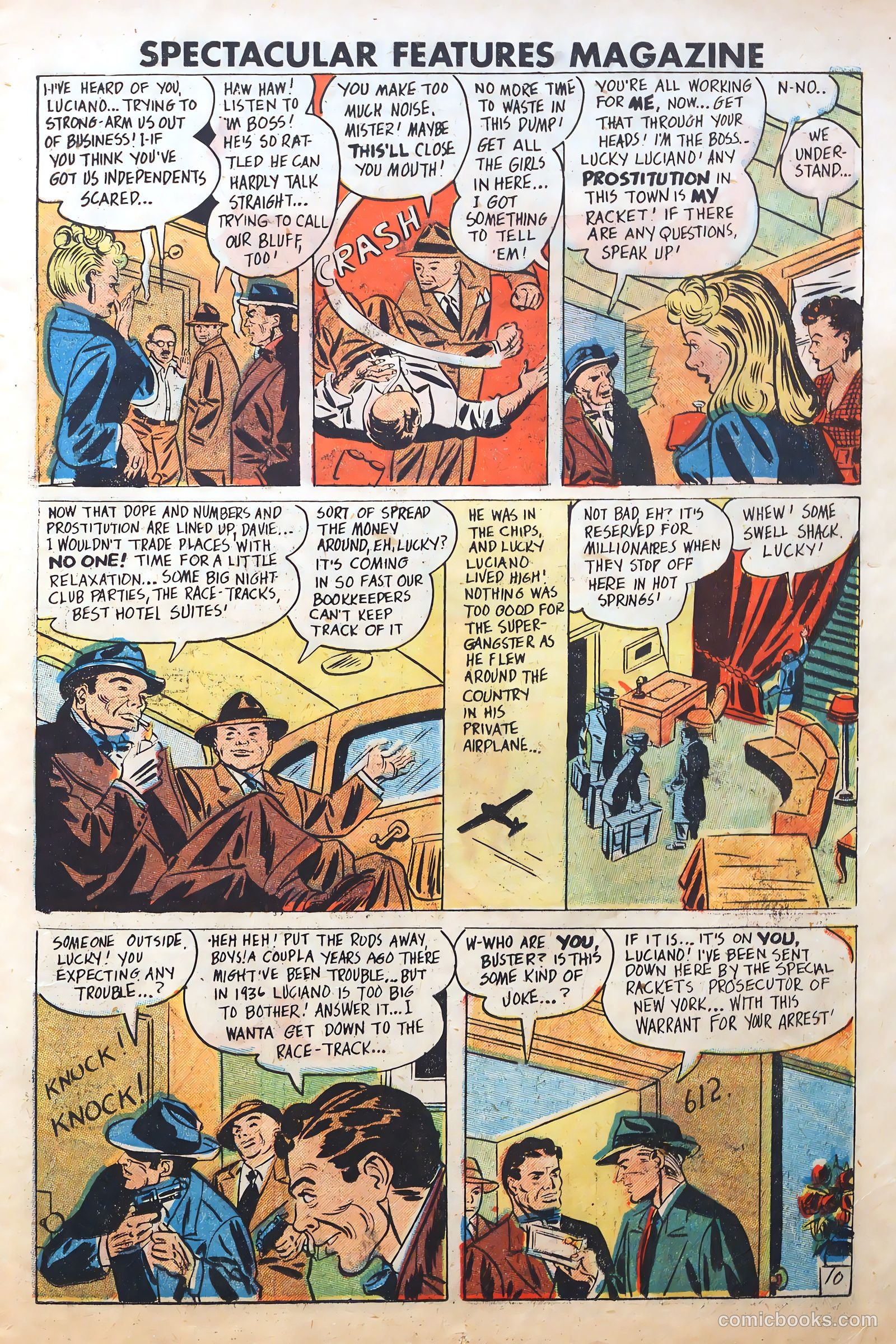 Spectacular Features Magazine #3 (1950) — page 11 of 36