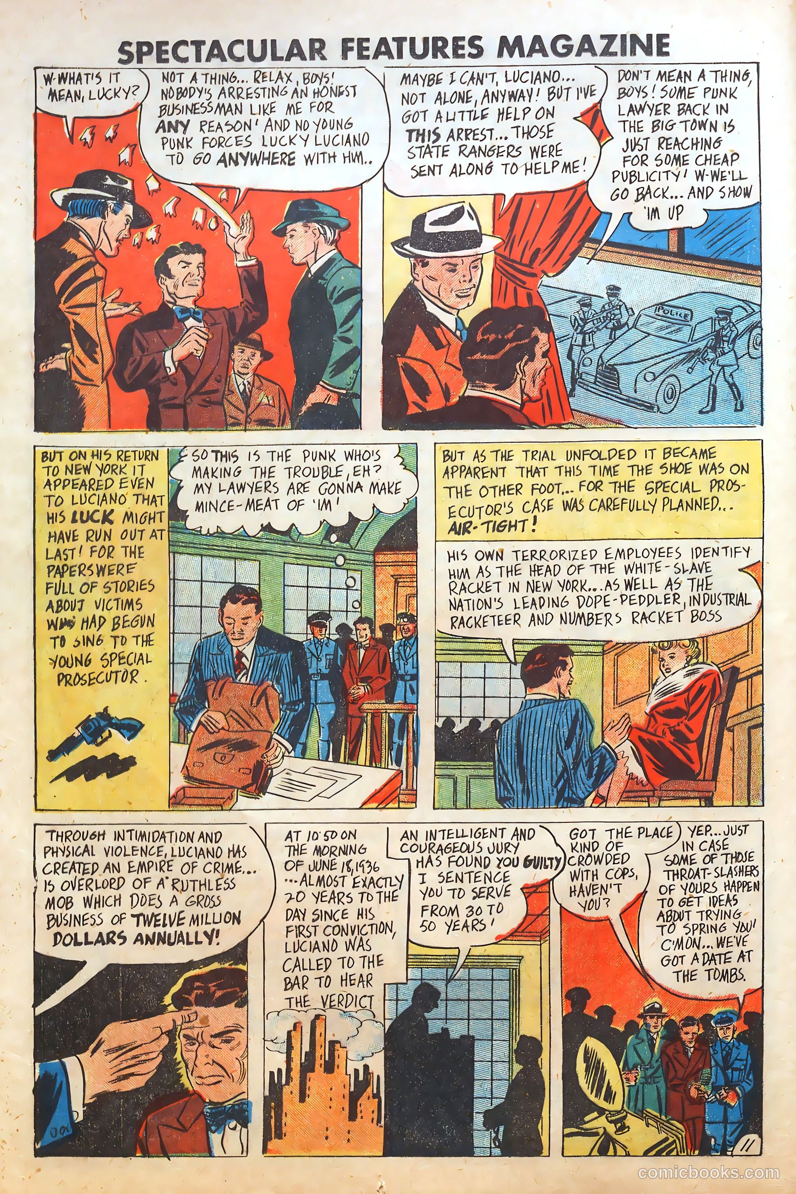 Spectacular Features Magazine #3 (1950) — page 12 of 36