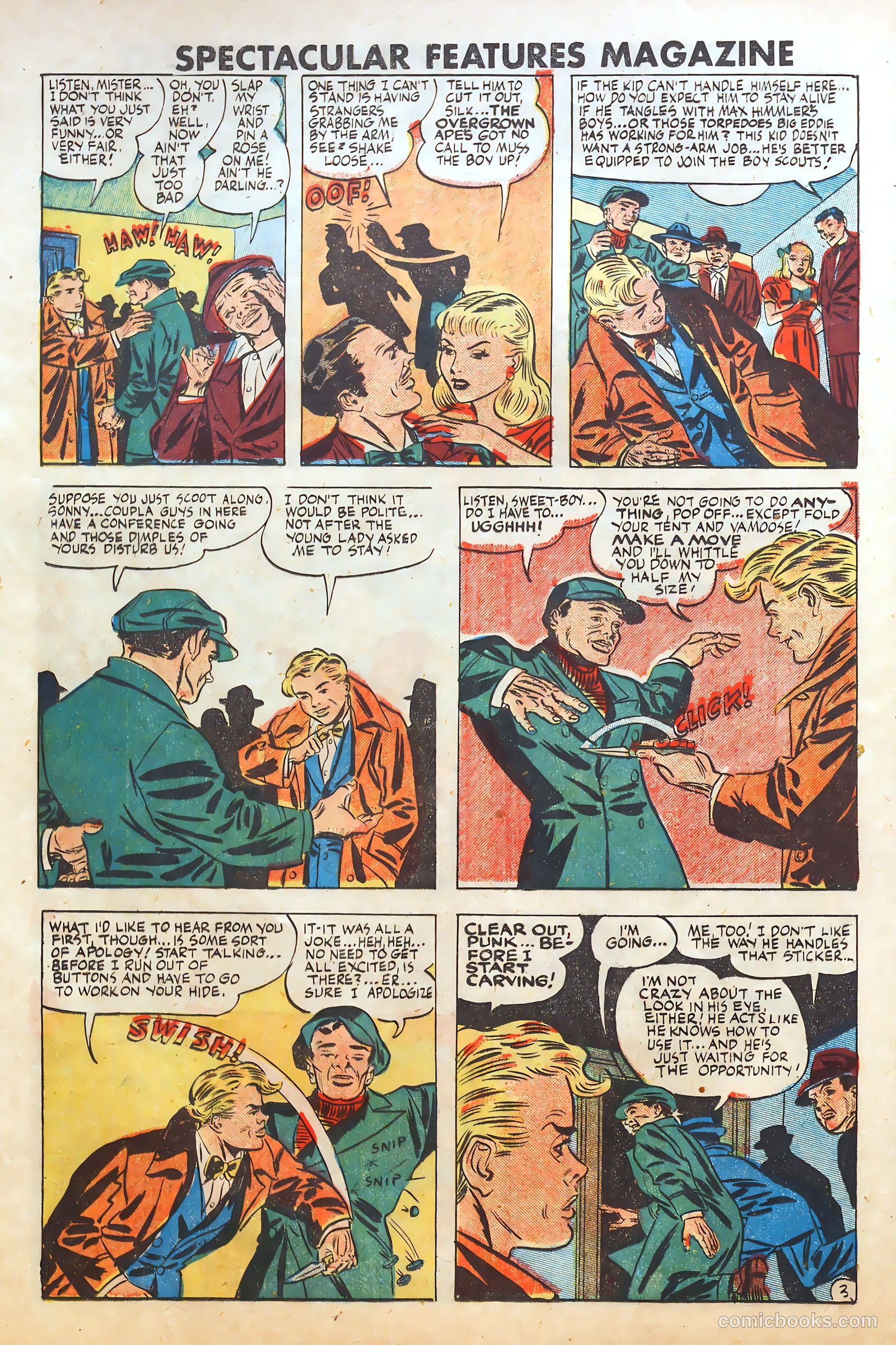 Spectacular Features Magazine #3 (1950) — page 16 of 36