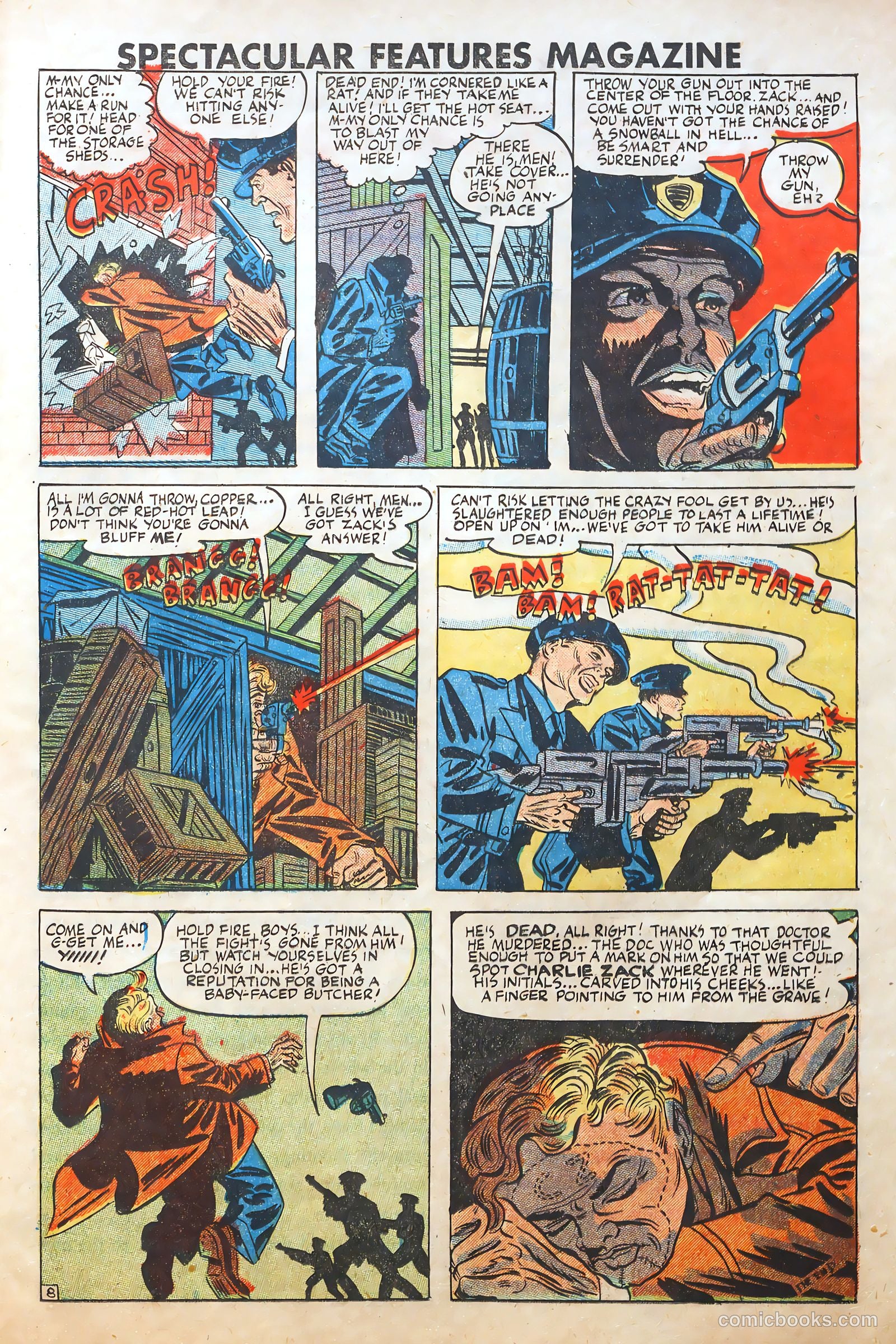 Spectacular Features Magazine #3 (1950) — page 21 of 36