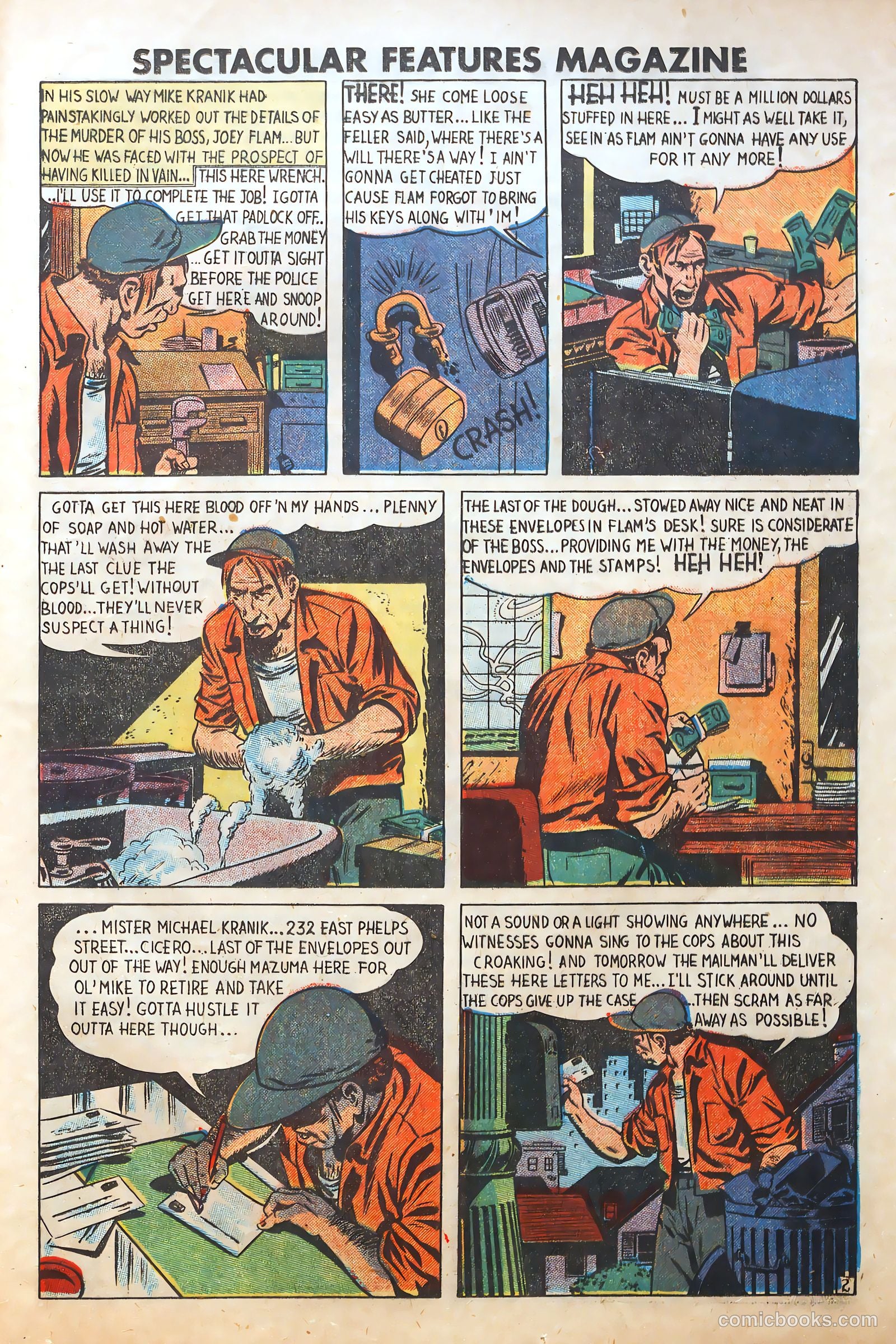 Spectacular Features Magazine #3 (1950) — page 25 of 36