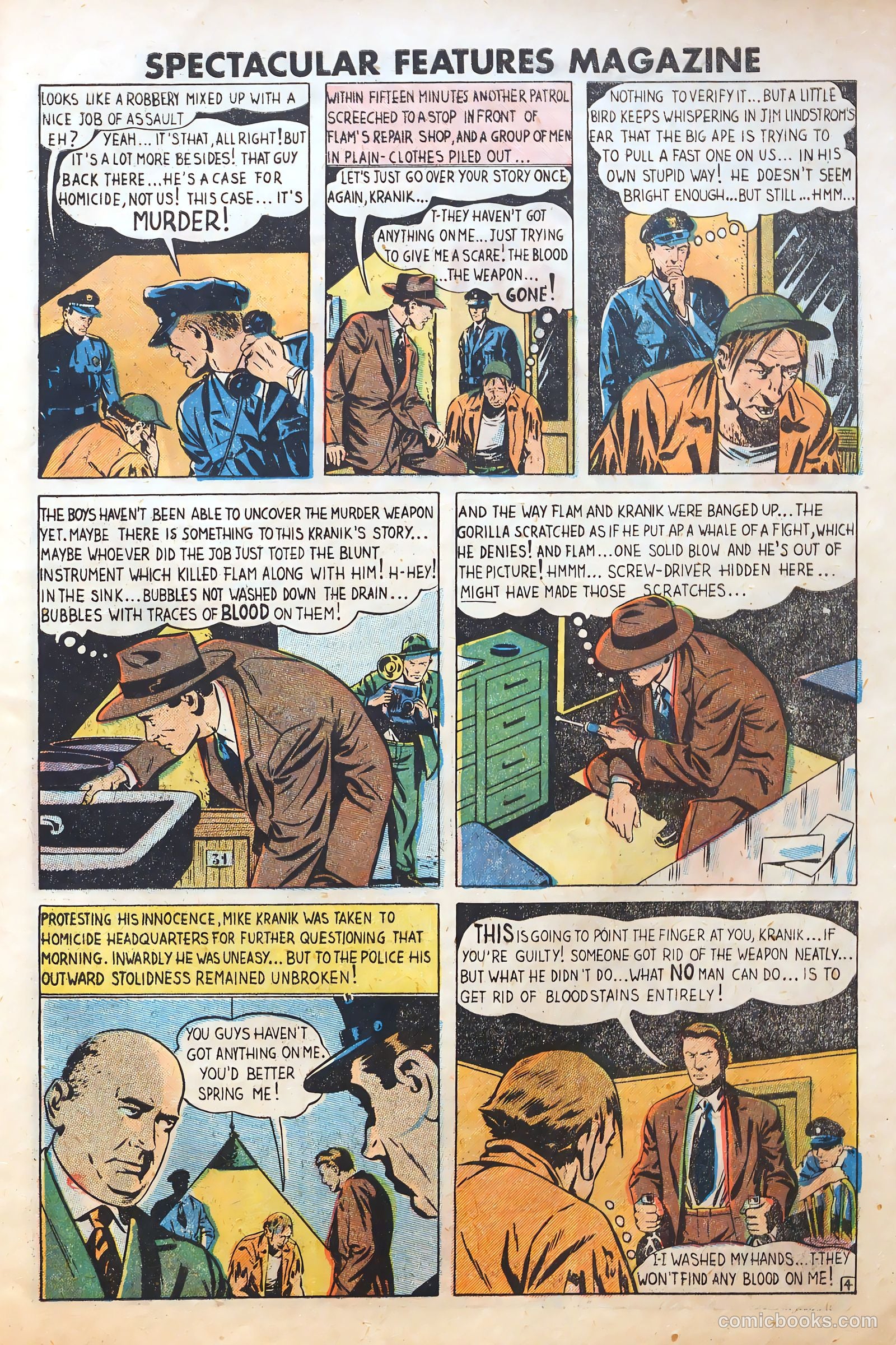 Spectacular Features Magazine #3 (1950) — page 27 of 36