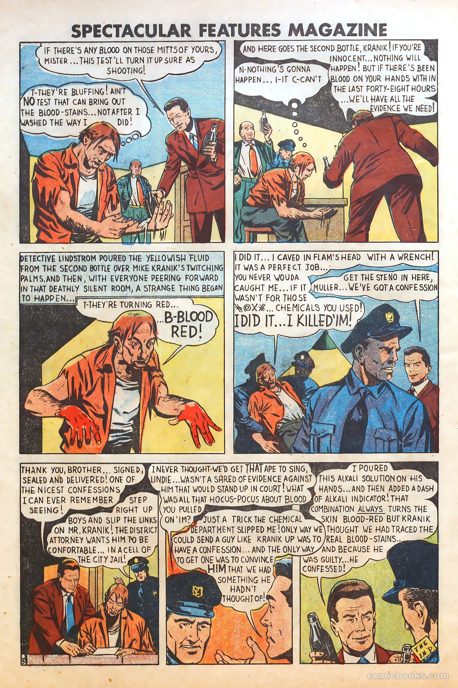 Spectacular Features Magazine #3 (1950) — page 28 of 36
