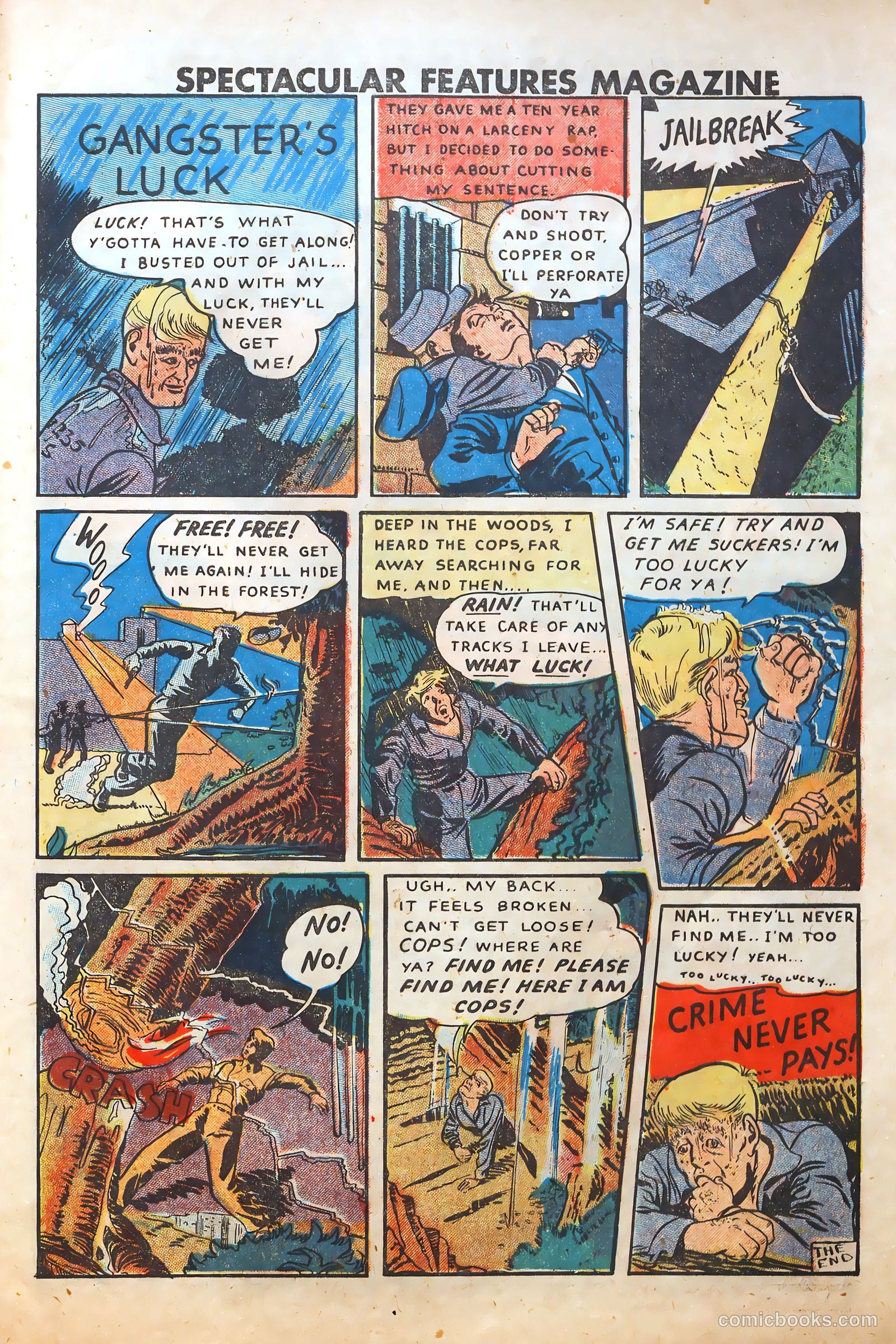 Spectacular Features Magazine #3 (1950) — page 29 of 36