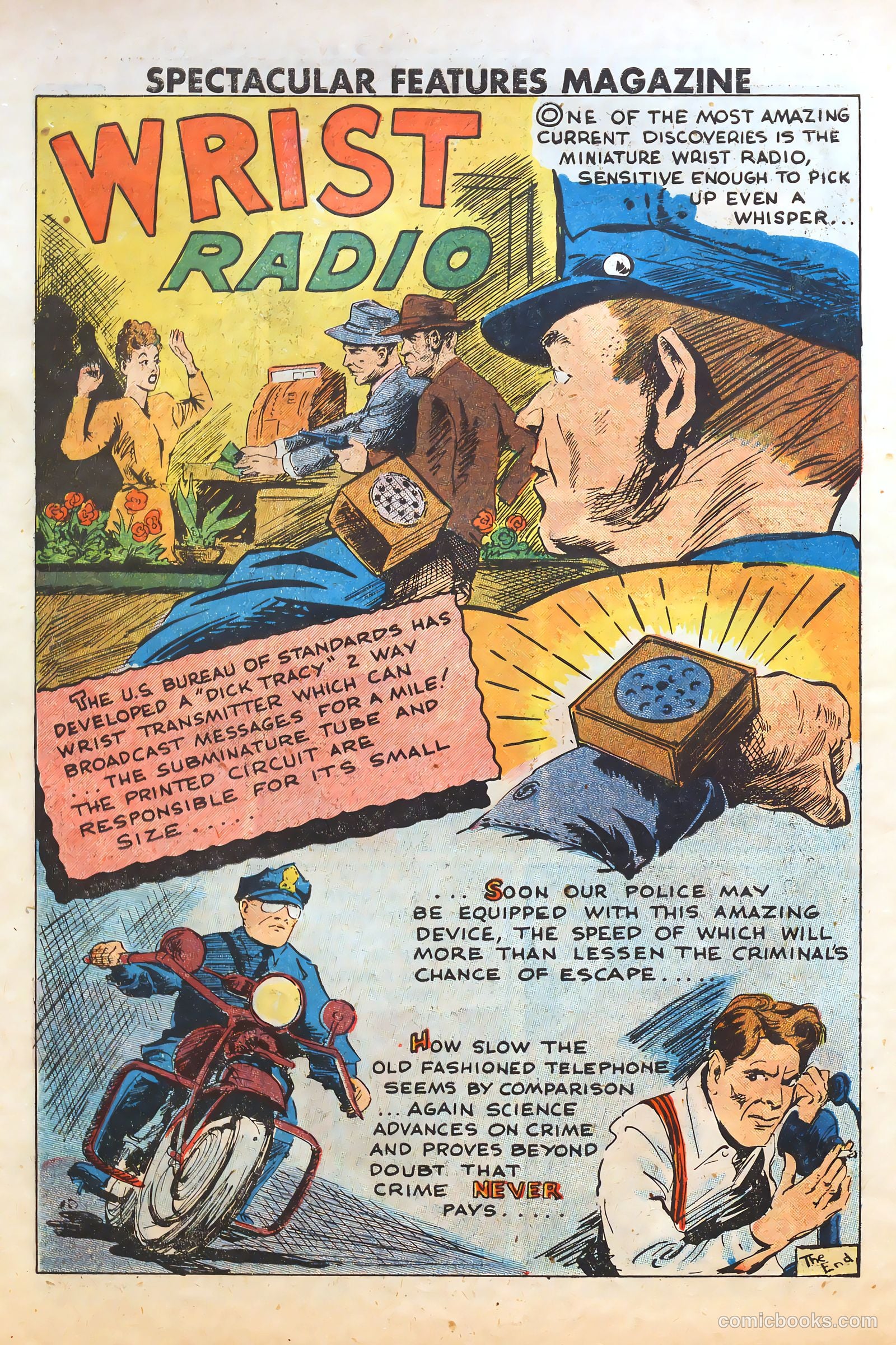 Spectacular Features Magazine #3 (1950) — page 30 of 36