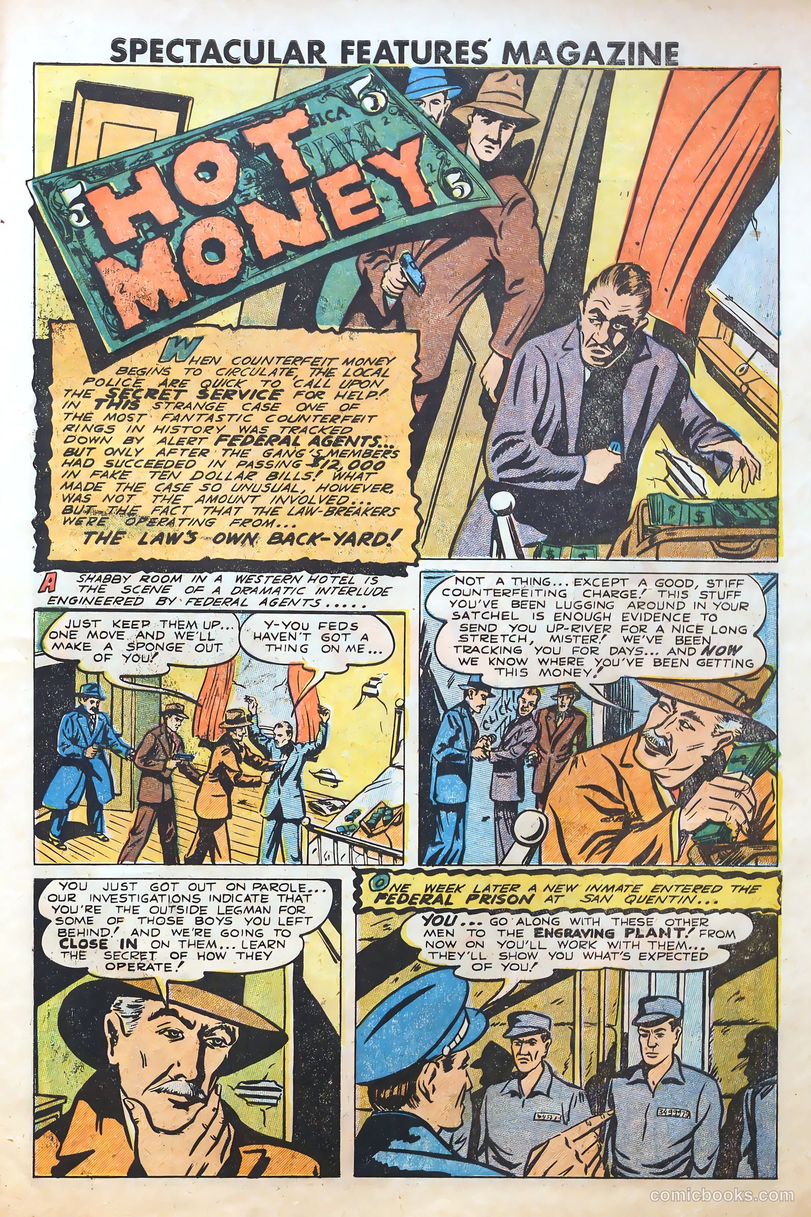 Spectacular Features Magazine #3 (1950) — page 31 of 36