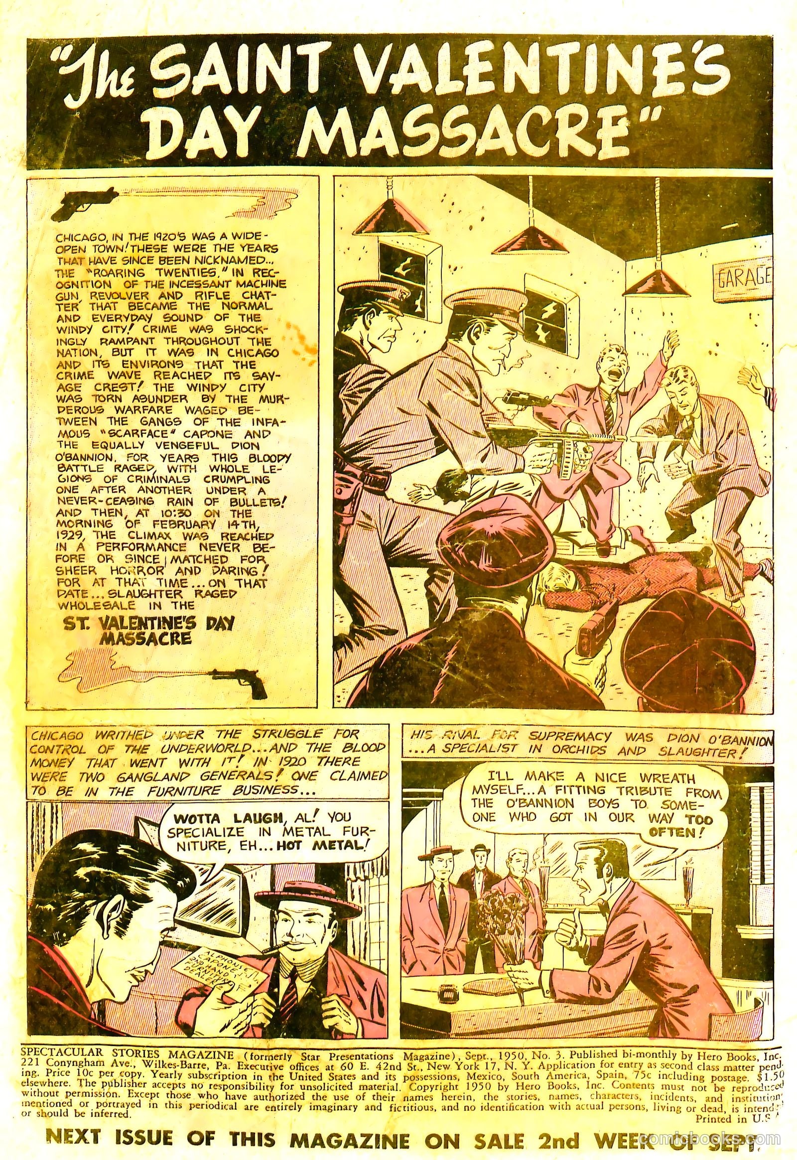 Spectacular Stories Magazine #3 (1950) — page 2 of 36