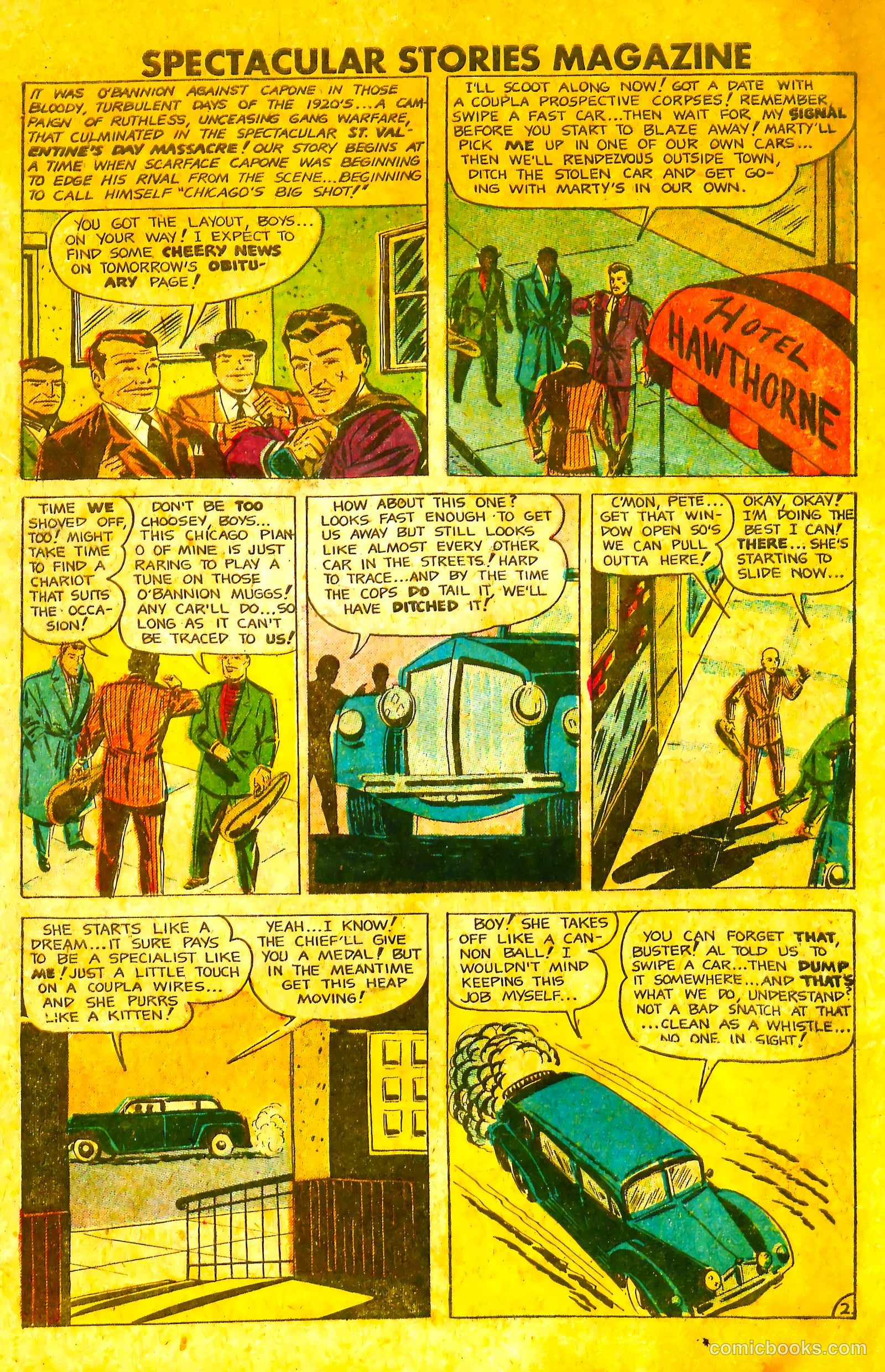 Spectacular Stories Magazine #3 (1950) — page 3 of 36