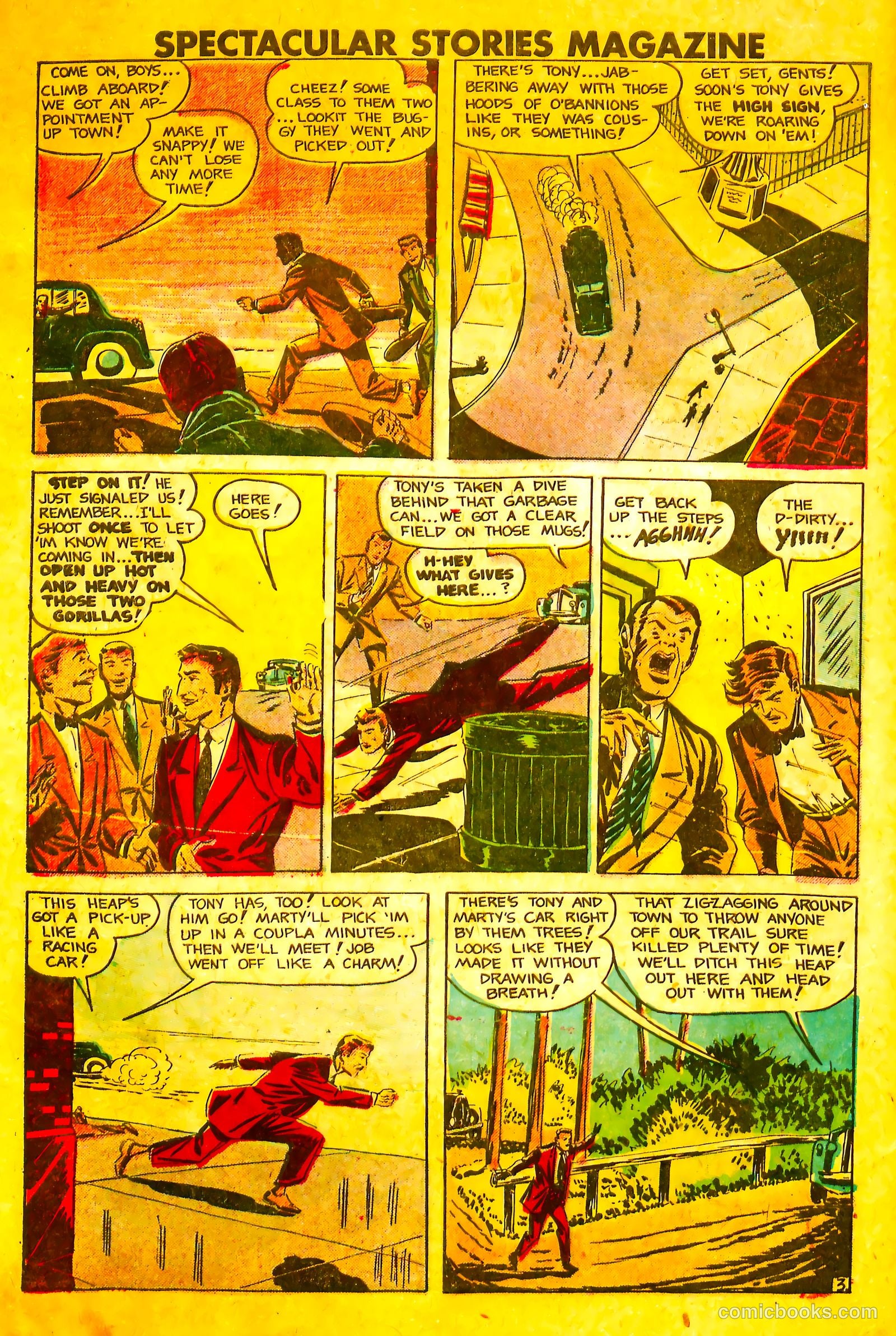 Spectacular Stories Magazine #3 (1950) — page 4 of 36