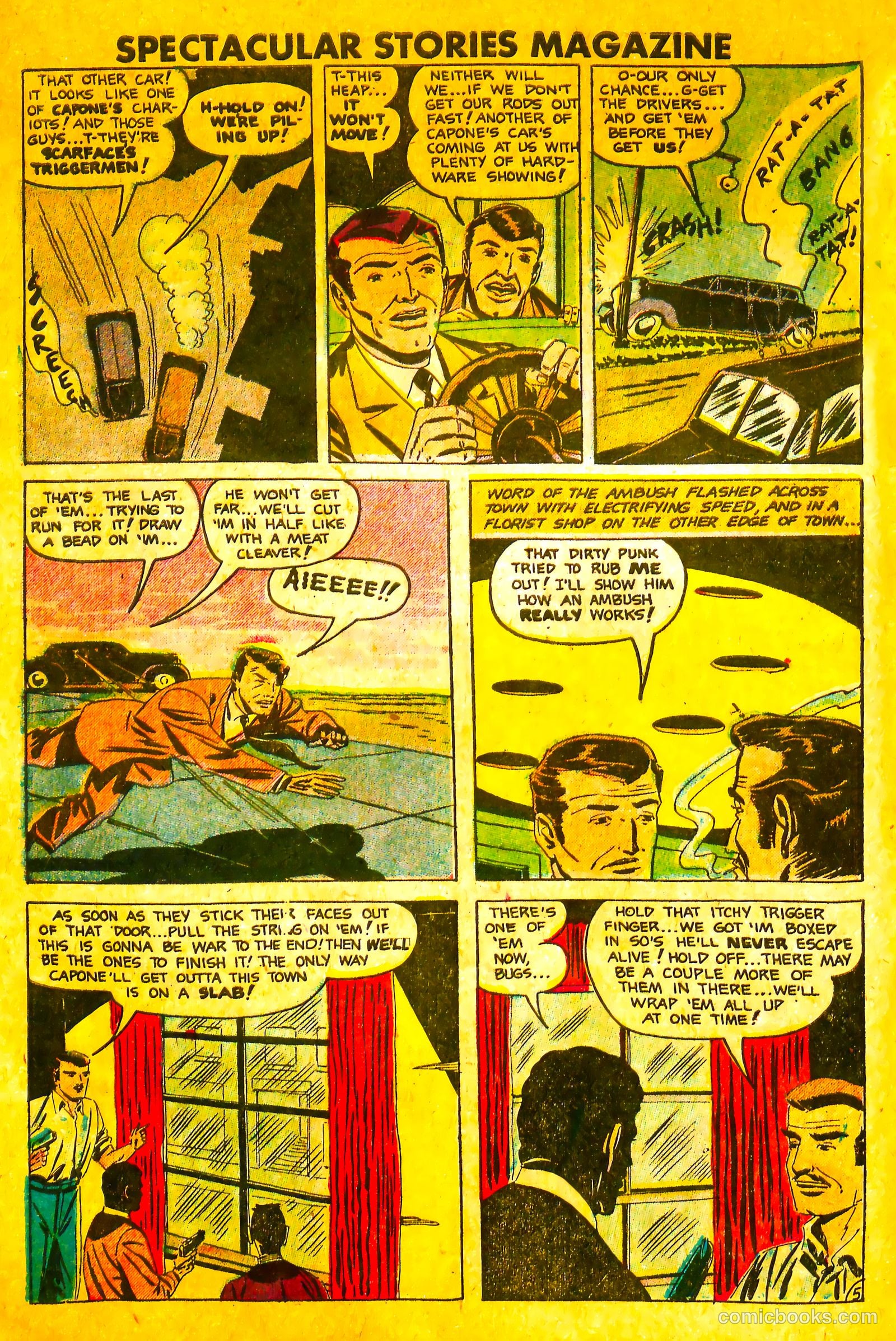 Spectacular Stories Magazine #3 (1950) — page 6 of 36