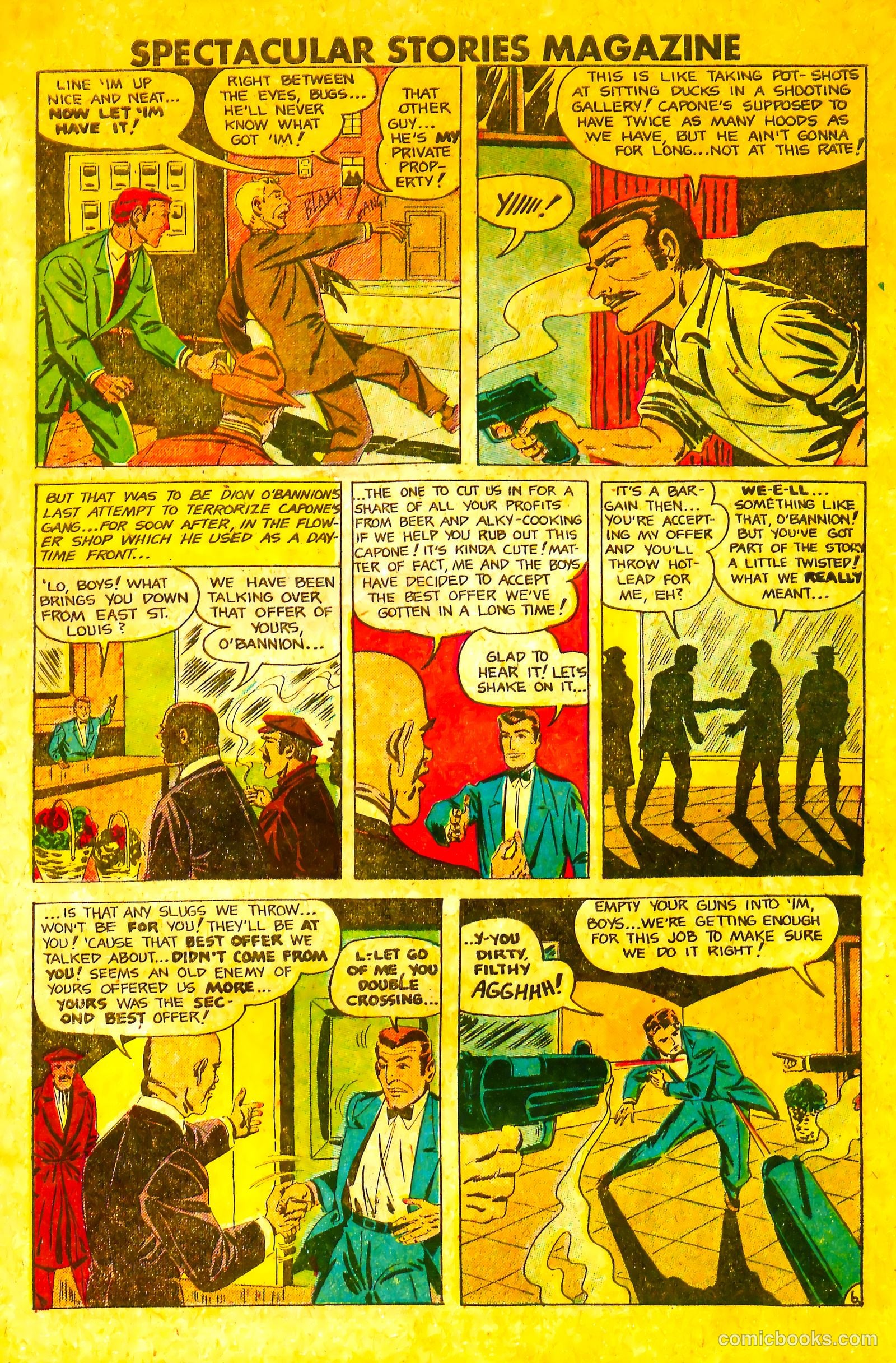 Spectacular Stories Magazine #3 (1950) — page 7 of 36