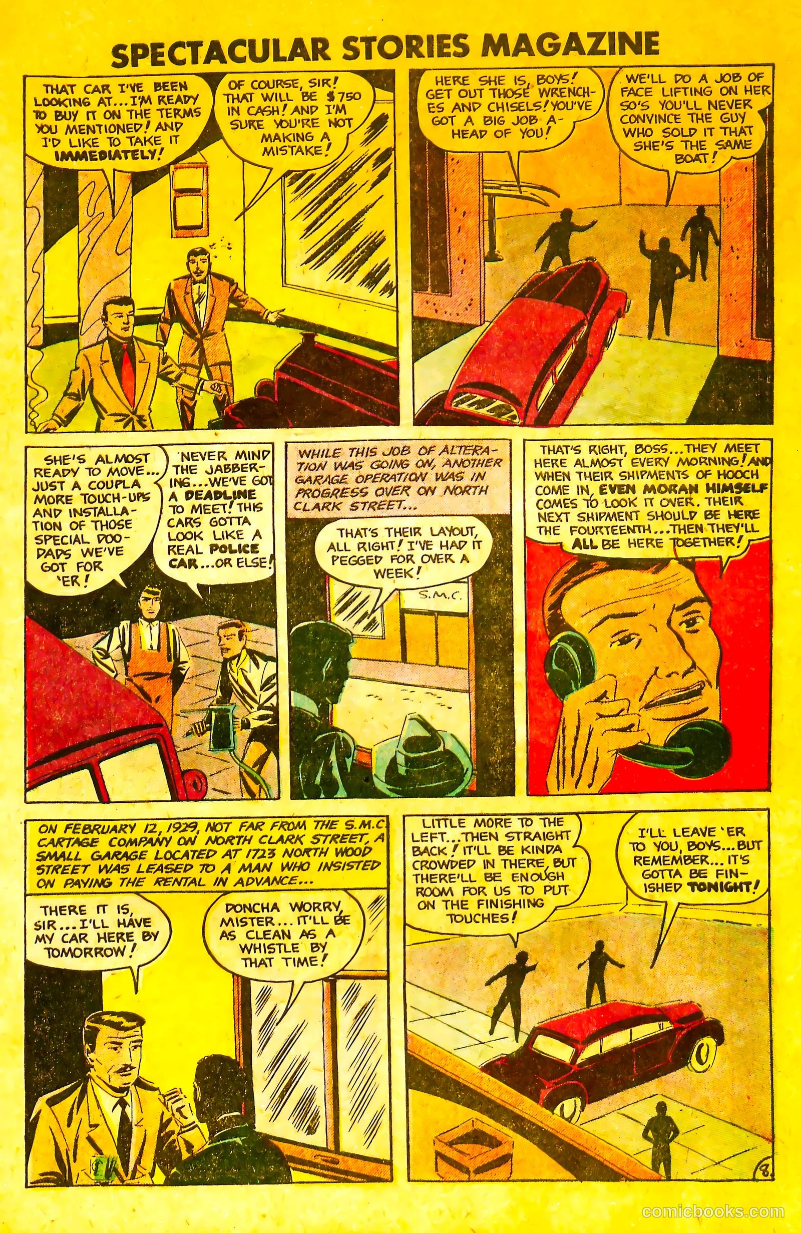Spectacular Stories Magazine #3 (1950) — page 9 of 36