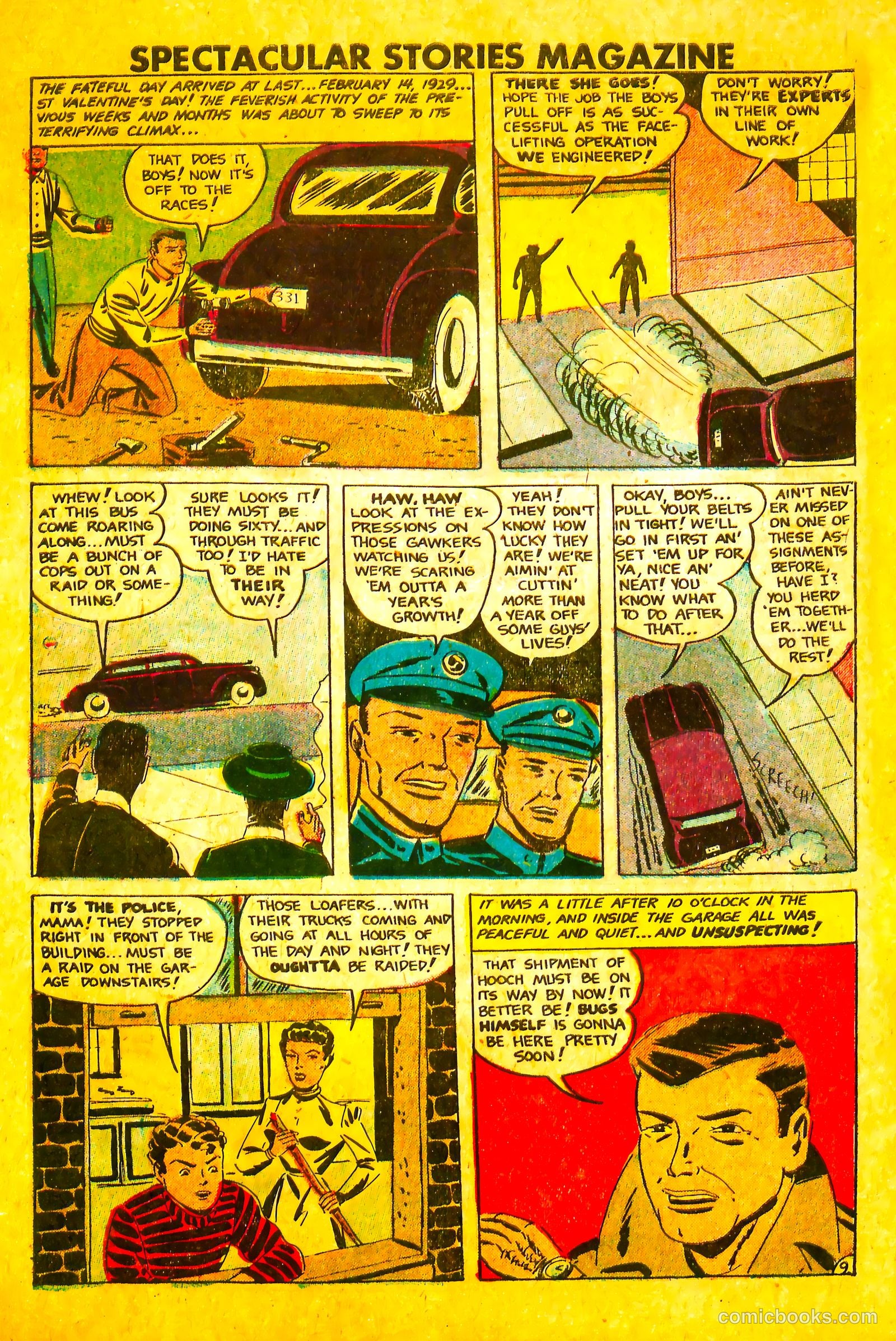 Spectacular Stories Magazine #3 (1950) — page 10 of 36