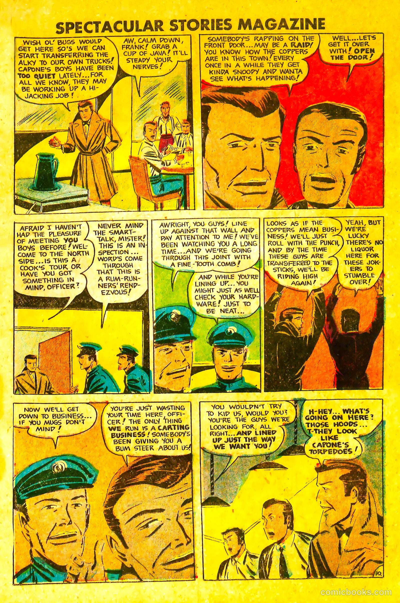 Spectacular Stories Magazine #3 (1950) — page 11 of 36