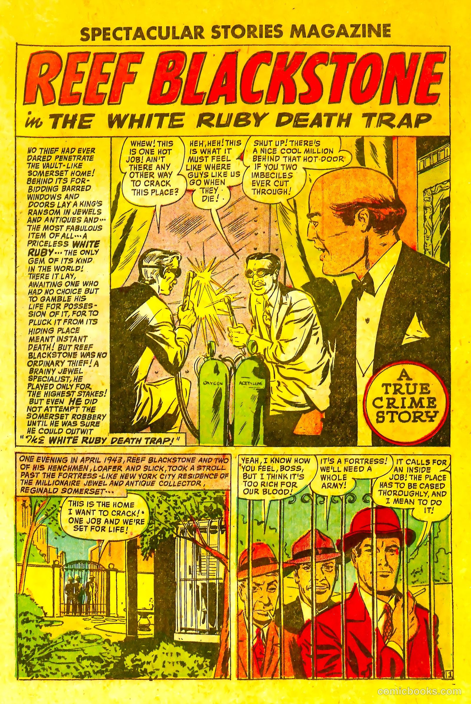 Spectacular Stories Magazine #3 (1950) — page 13 of 36
