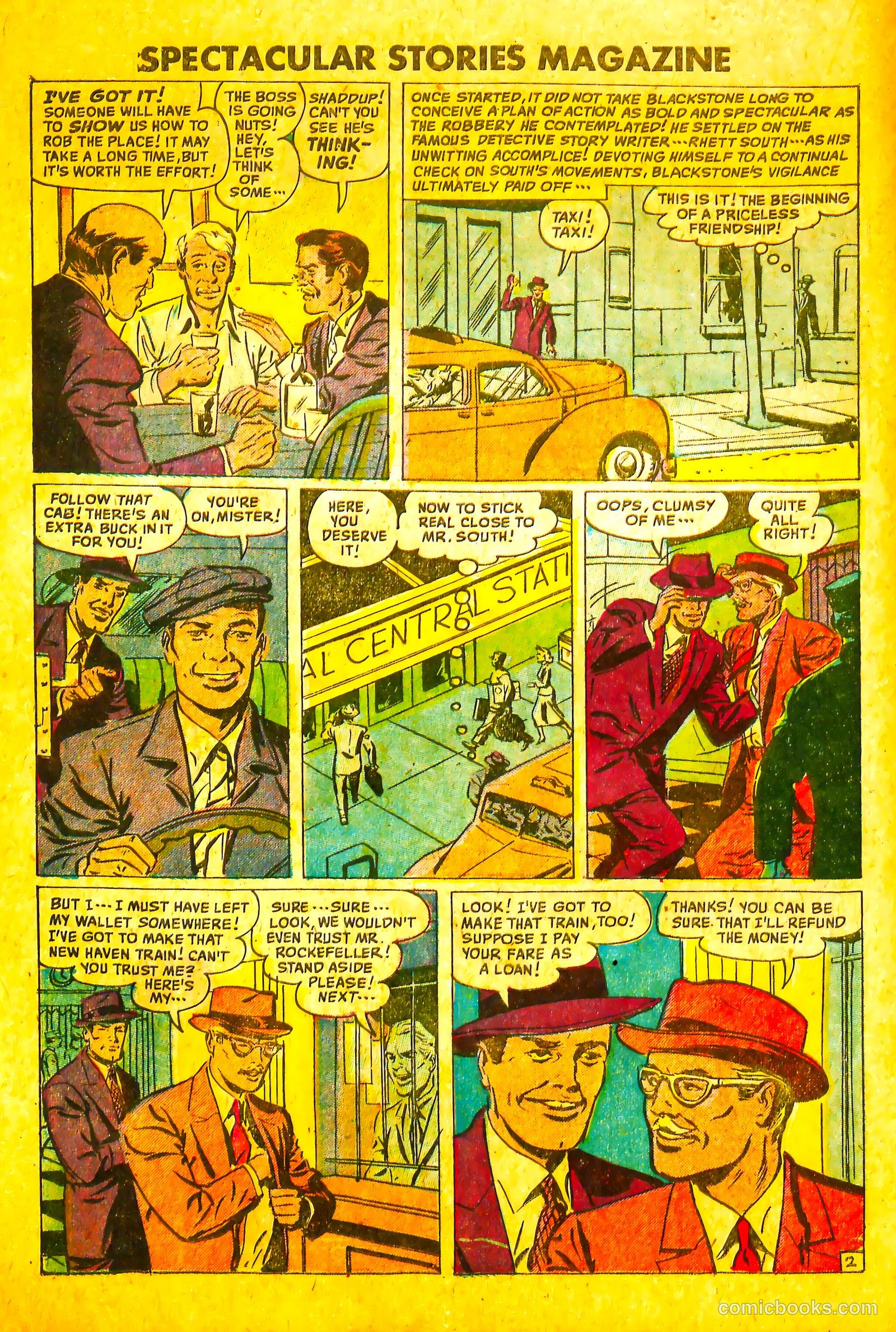 Spectacular Stories Magazine #3 (1950) — page 14 of 36