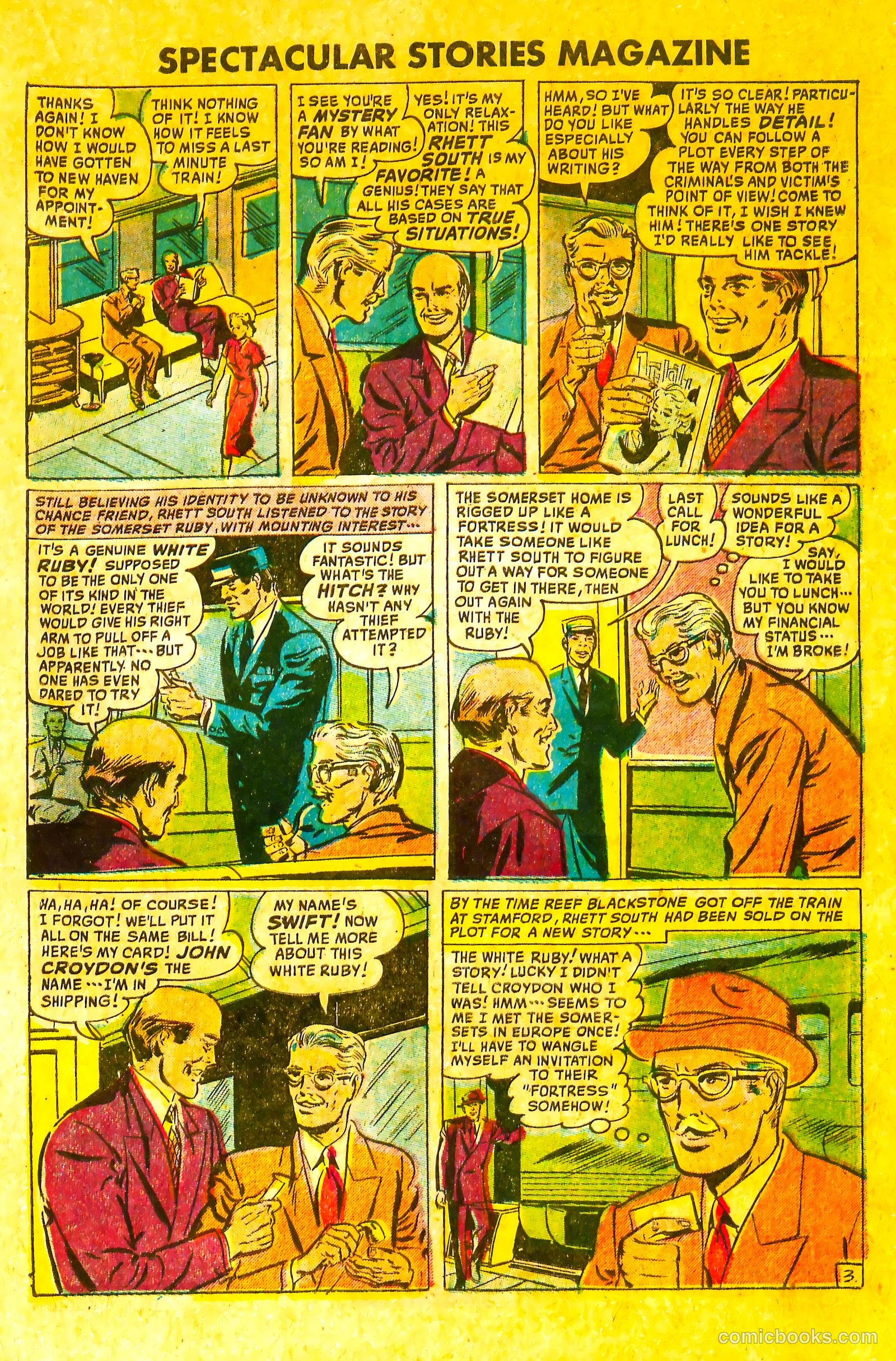 Spectacular Stories Magazine #3 (1950) — page 15 of 36
