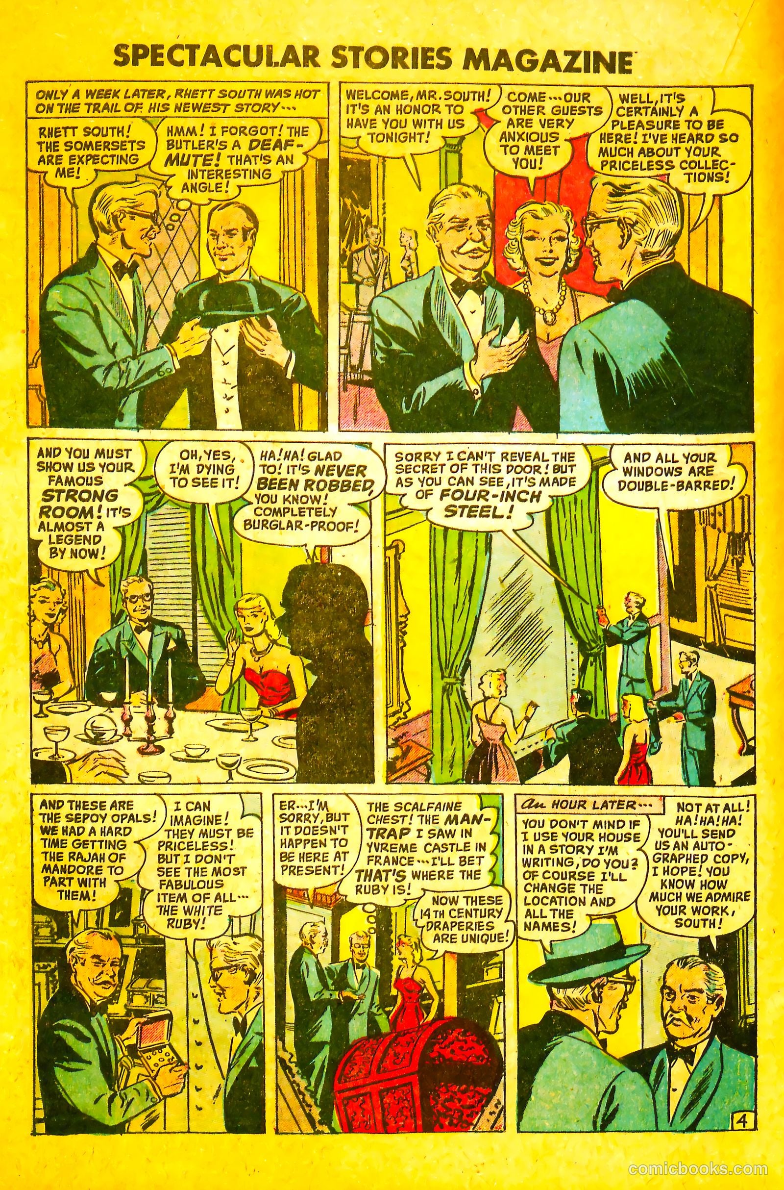 Spectacular Stories Magazine #3 (1950) — page 16 of 36