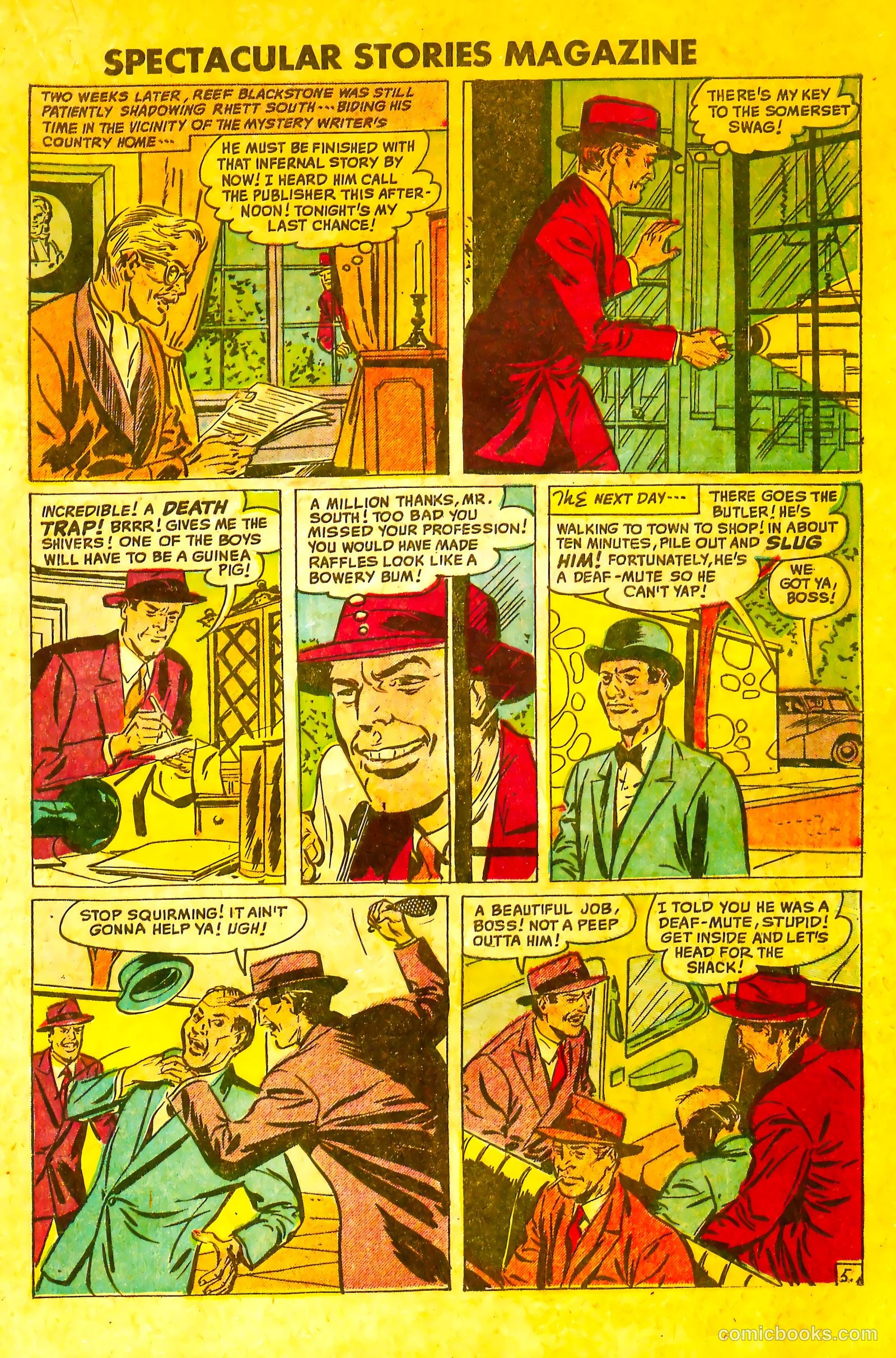 Spectacular Stories Magazine #3 (1950) — page 17 of 36