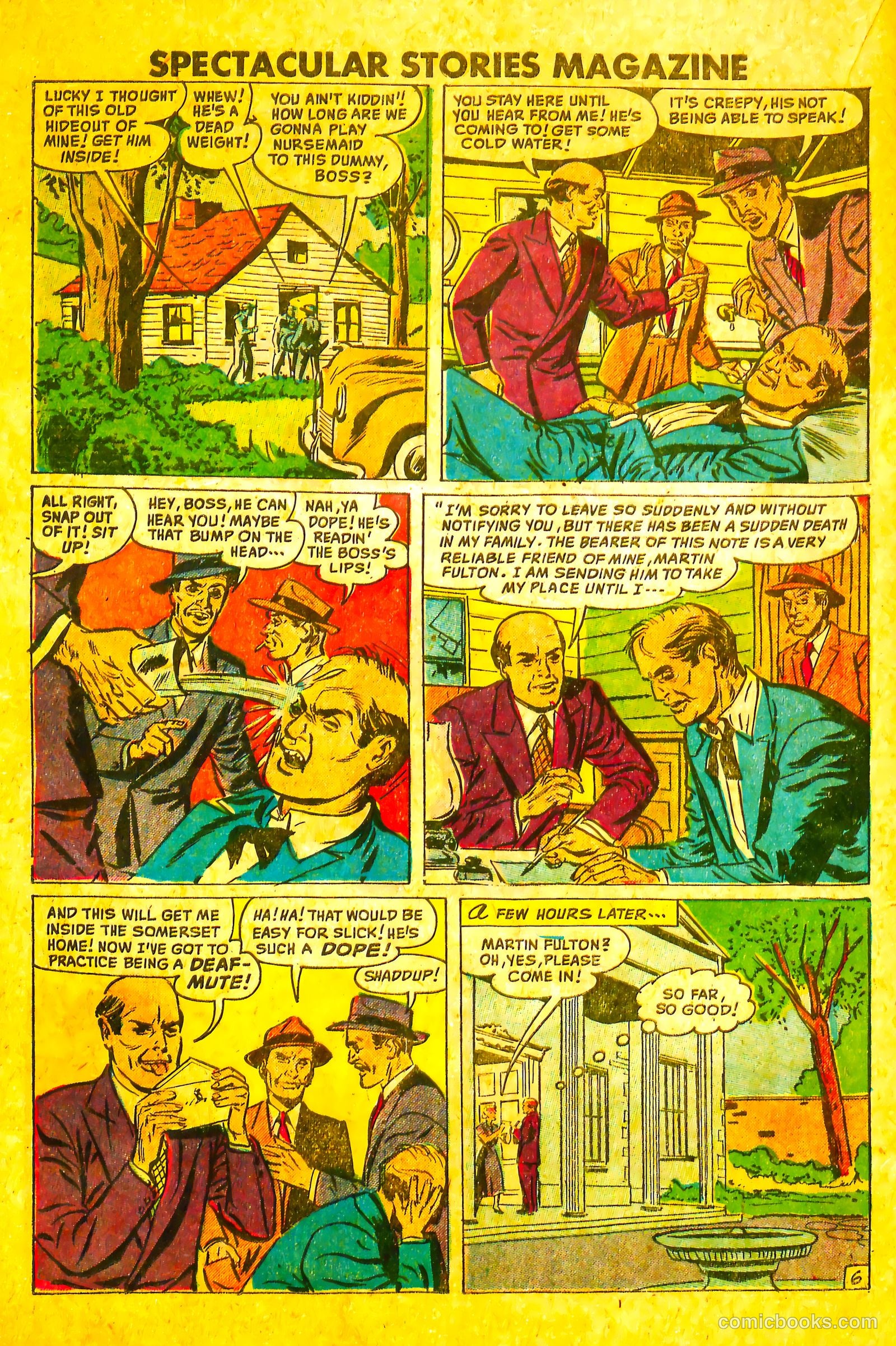 Spectacular Stories Magazine #3 (1950) — page 18 of 36