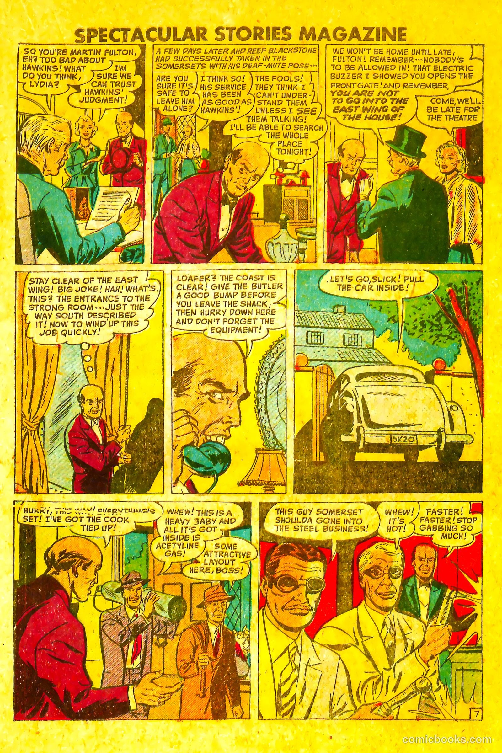 Spectacular Stories Magazine #3 (1950) — page 19 of 36