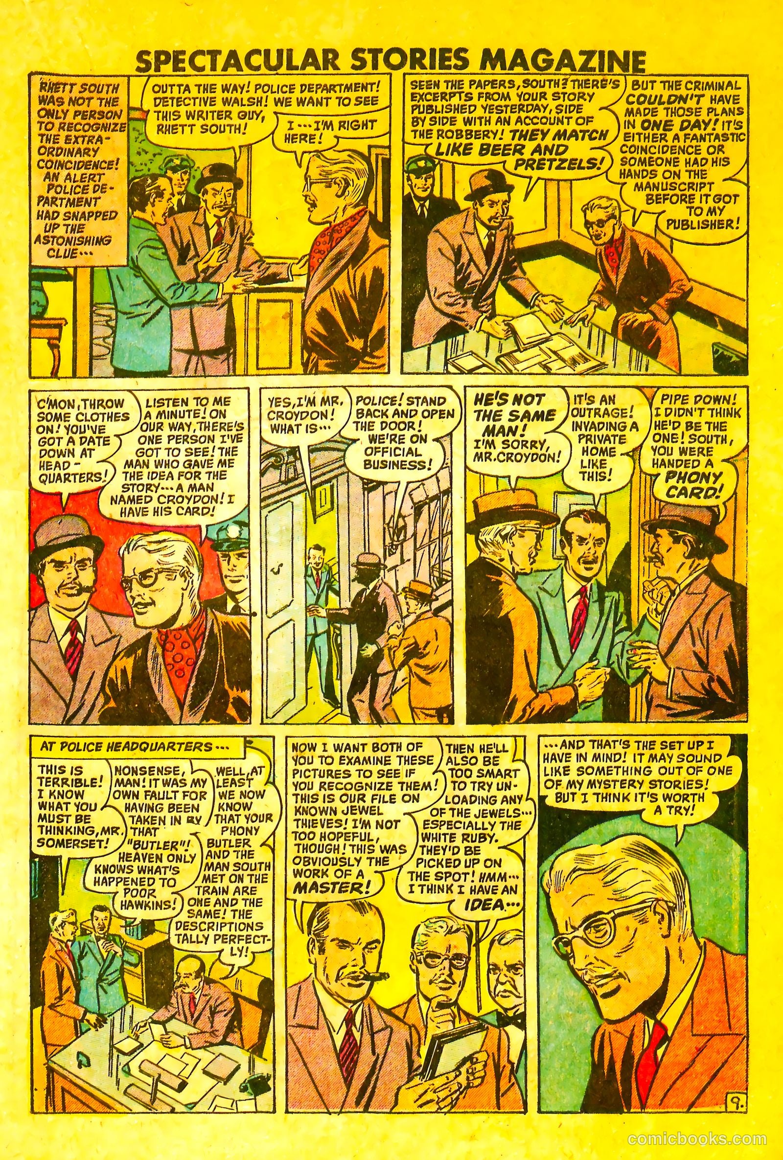 Spectacular Stories Magazine #3 (1950) — page 21 of 36