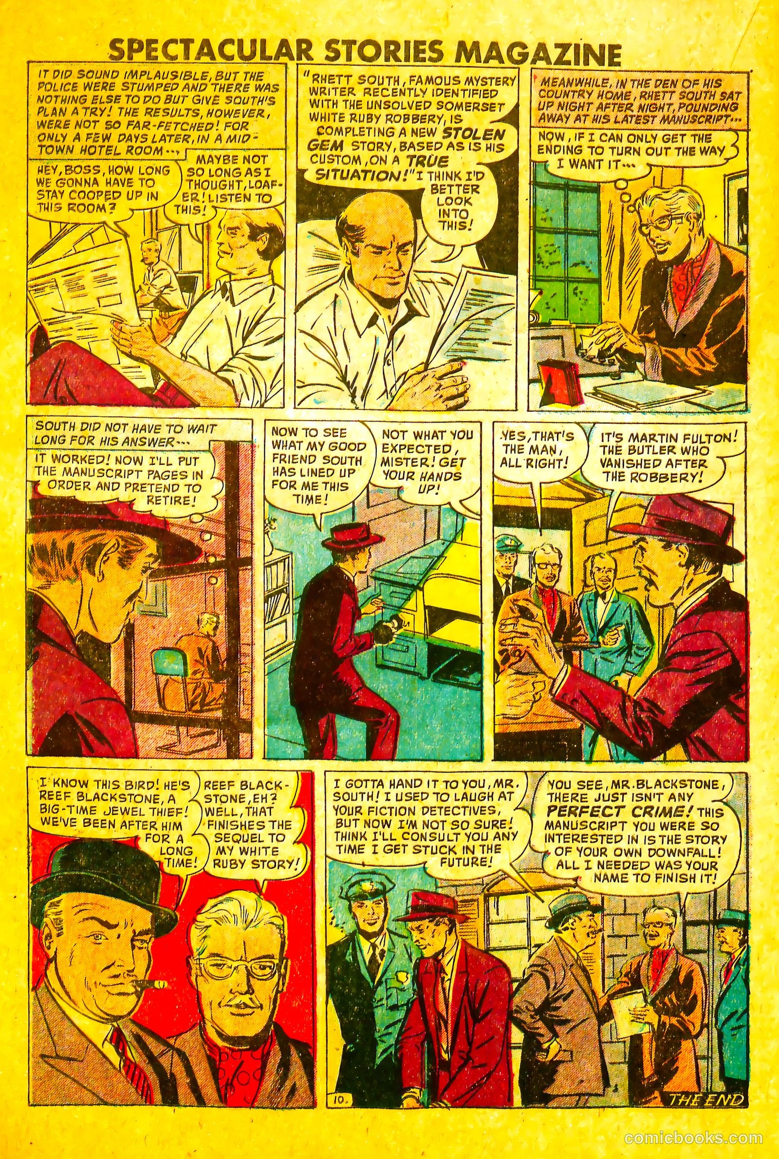 Spectacular Stories Magazine #3 (1950) — page 22 of 36