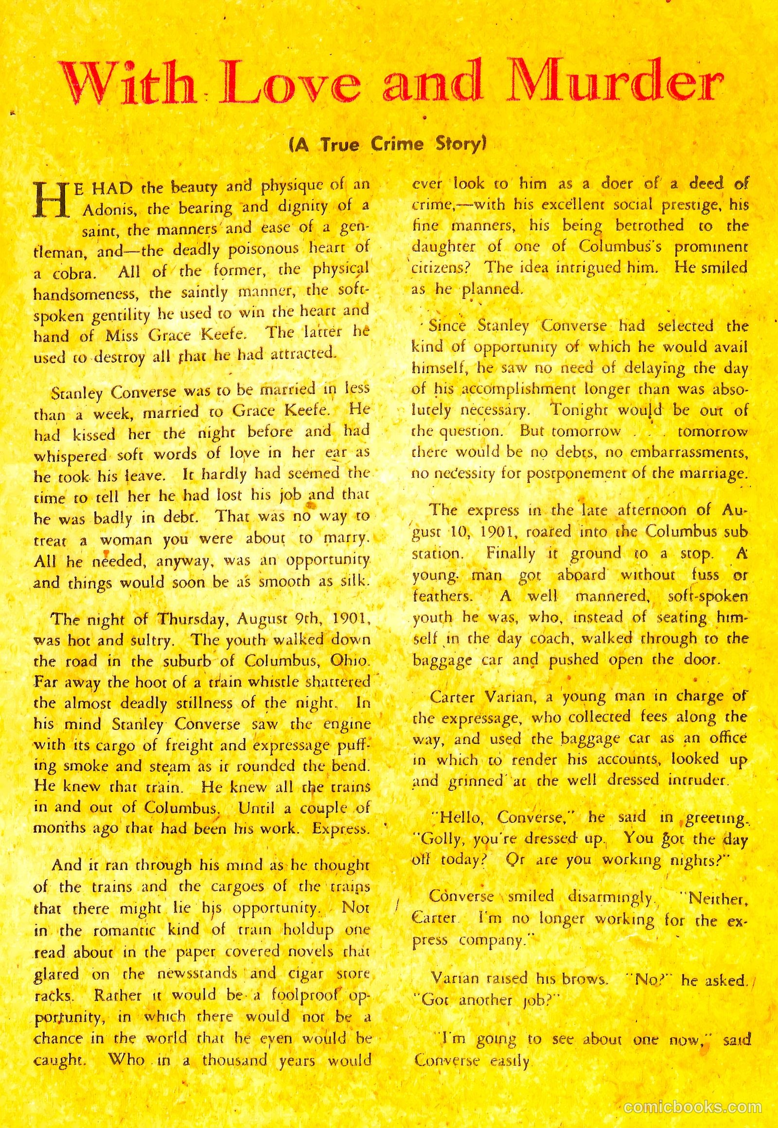 Spectacular Stories Magazine #3 (1950) — page 23 of 36