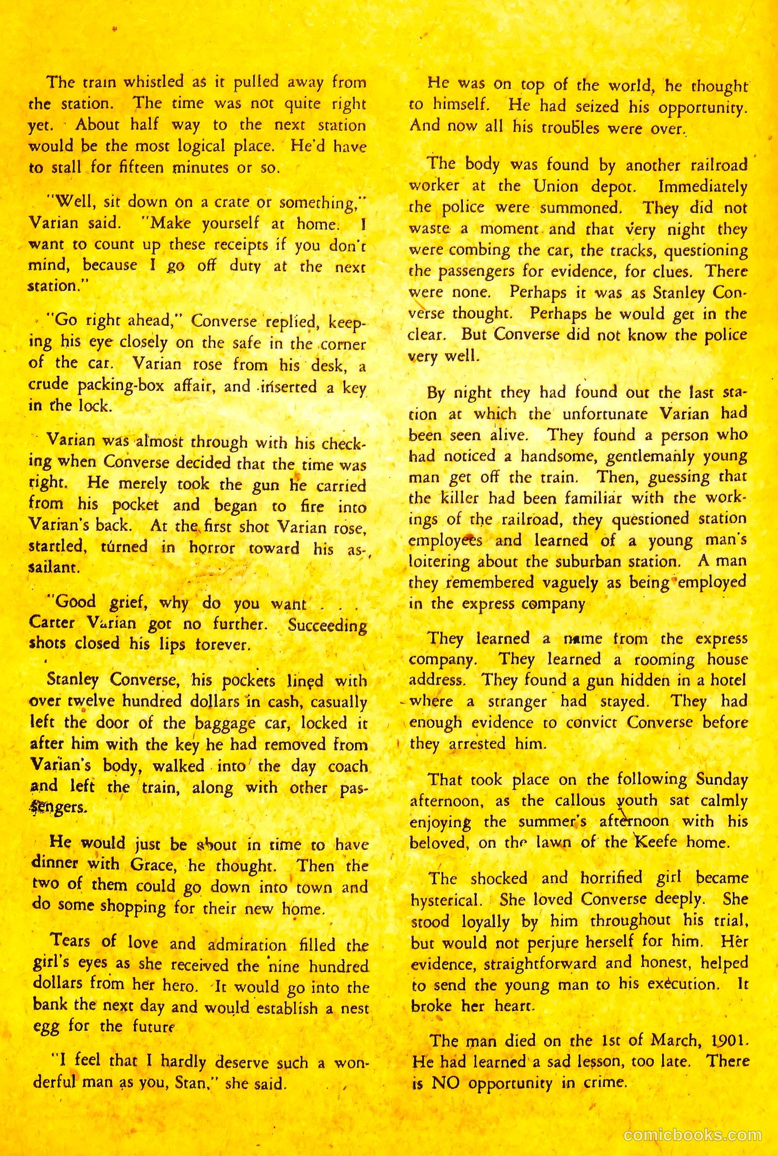 Spectacular Stories Magazine #3 (1950) — page 24 of 36