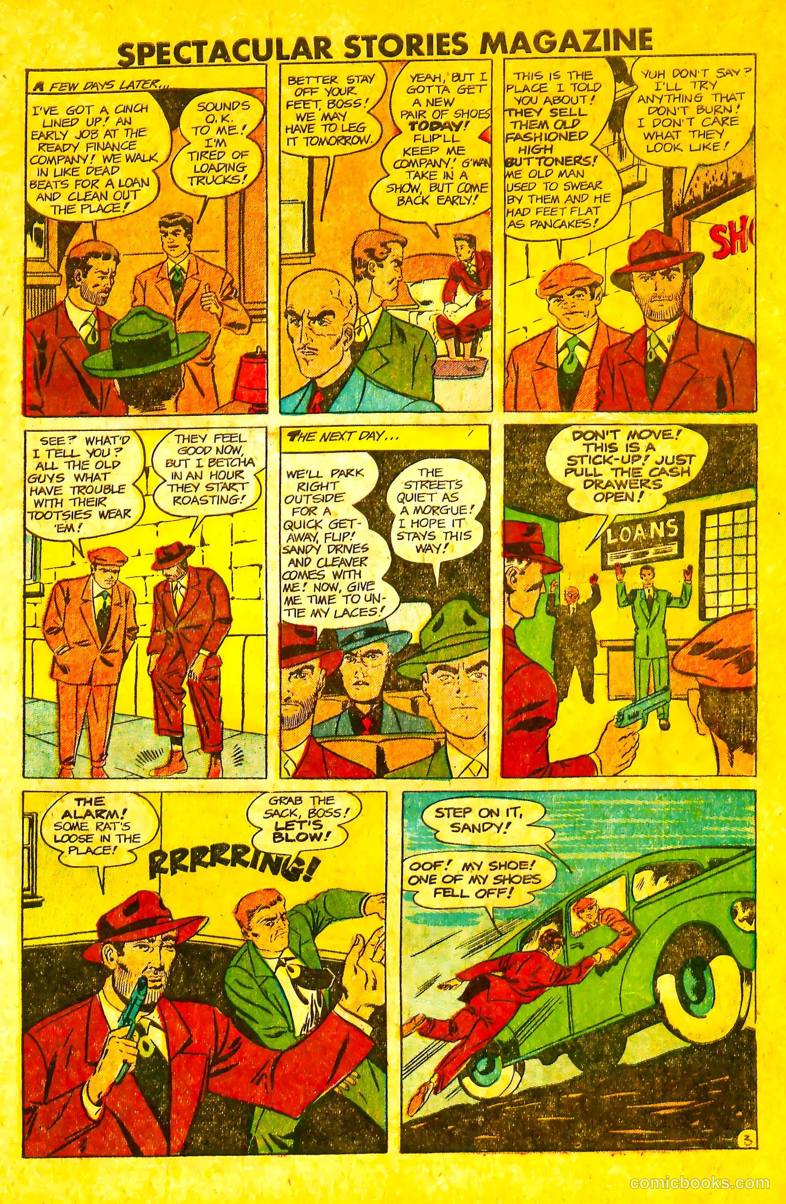Spectacular Stories Magazine #3 (1950) — page 27 of 36