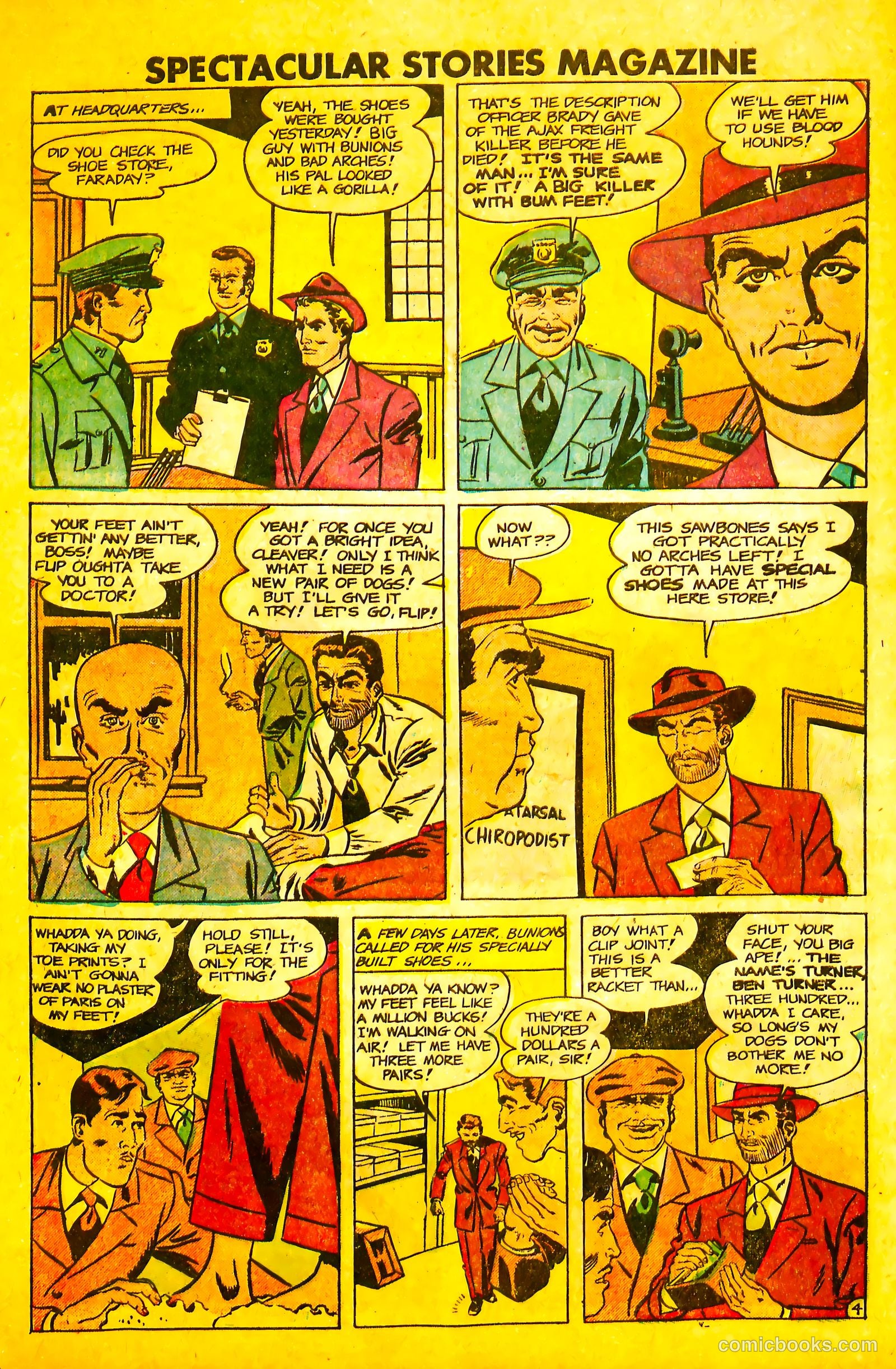 Spectacular Stories Magazine #3 (1950) — page 28 of 36